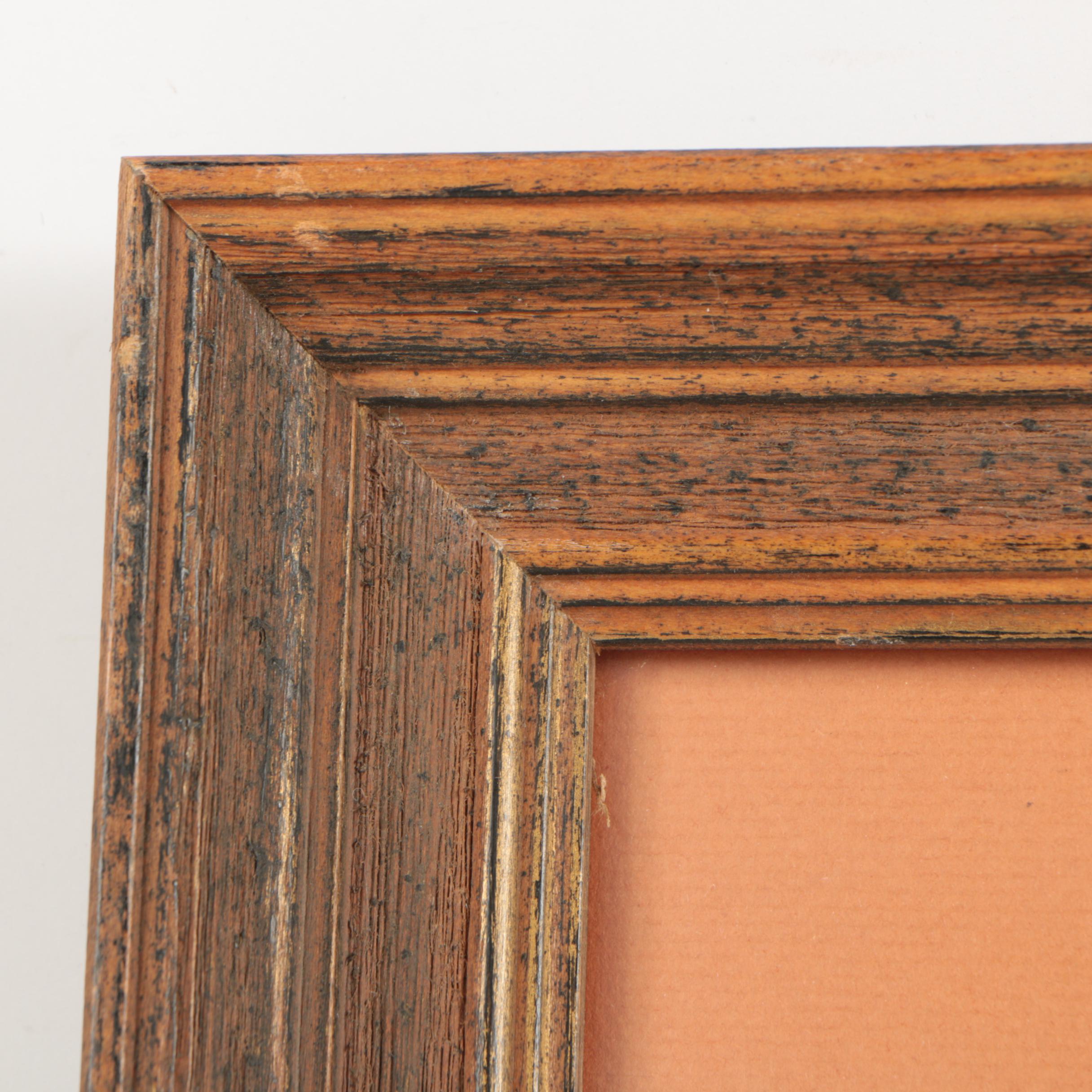 Otto Kuhler Offset Lithographs Featuring "Big Mountains Little Engines"