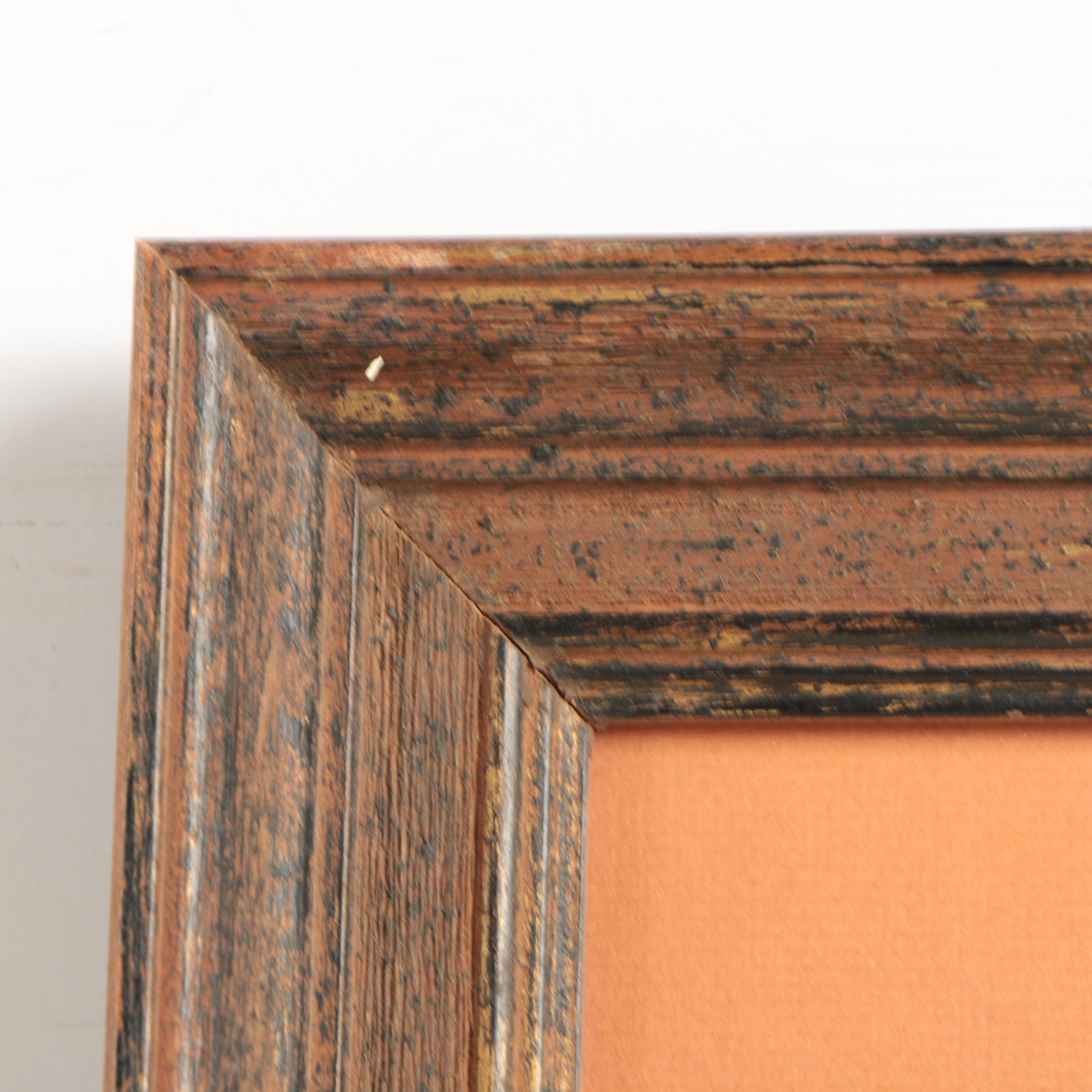 Otto Kuhler Offset Lithographs Featuring "Big Mountains Little Engines"