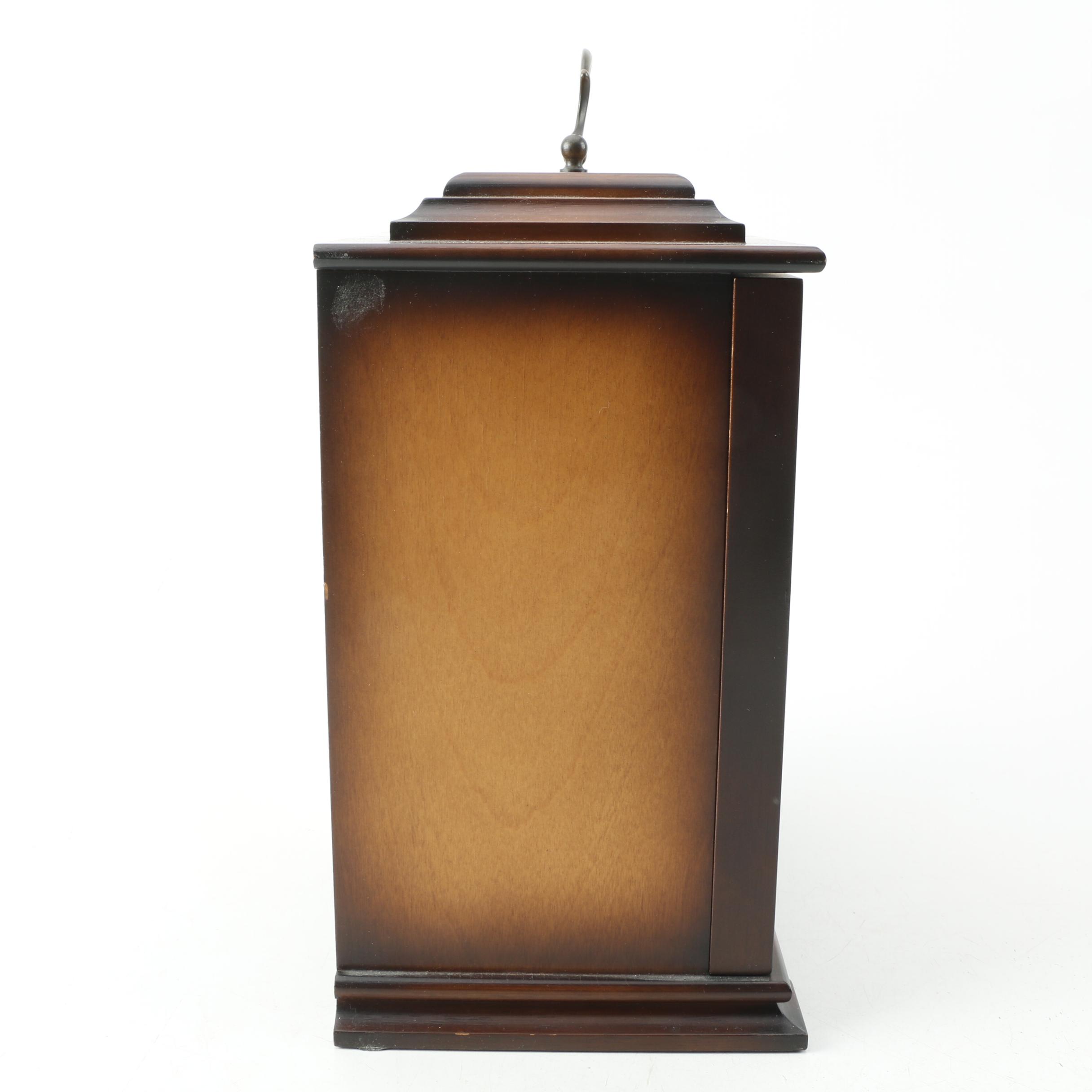 Linden Chiming Wood Mantel Clock