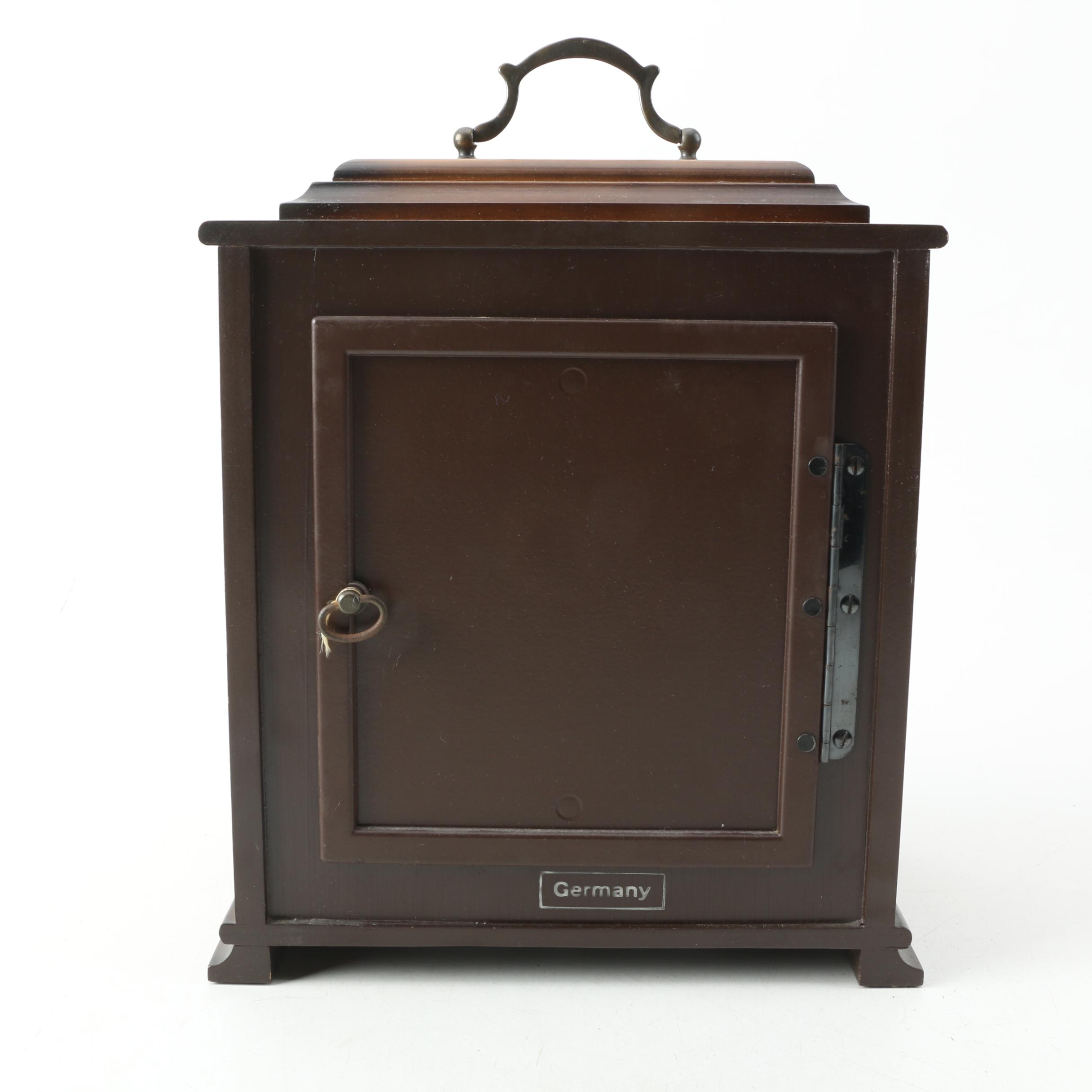 Linden Chiming Wood Mantel Clock