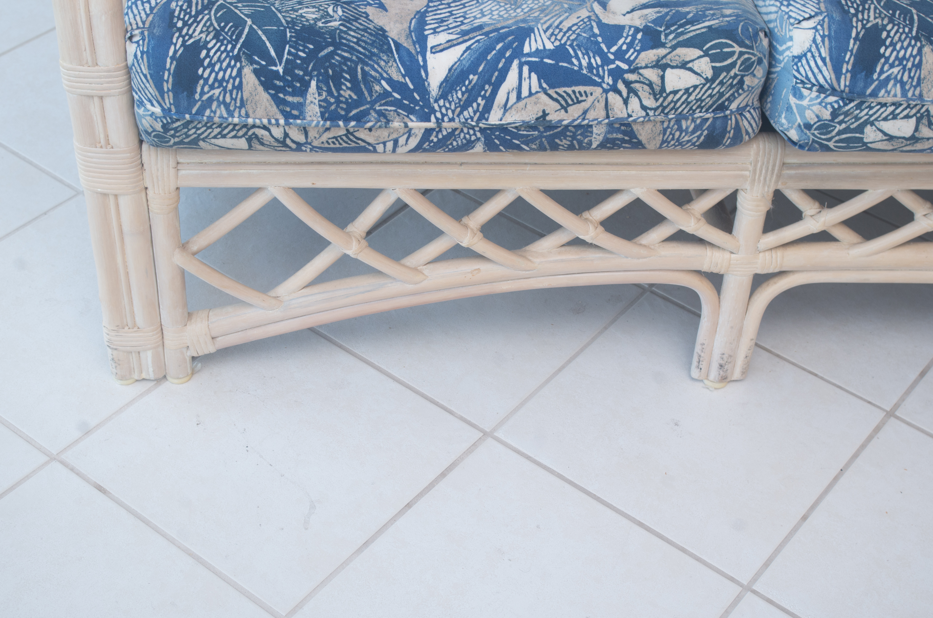 Benwood Bamboo Style Outdoor Sofa