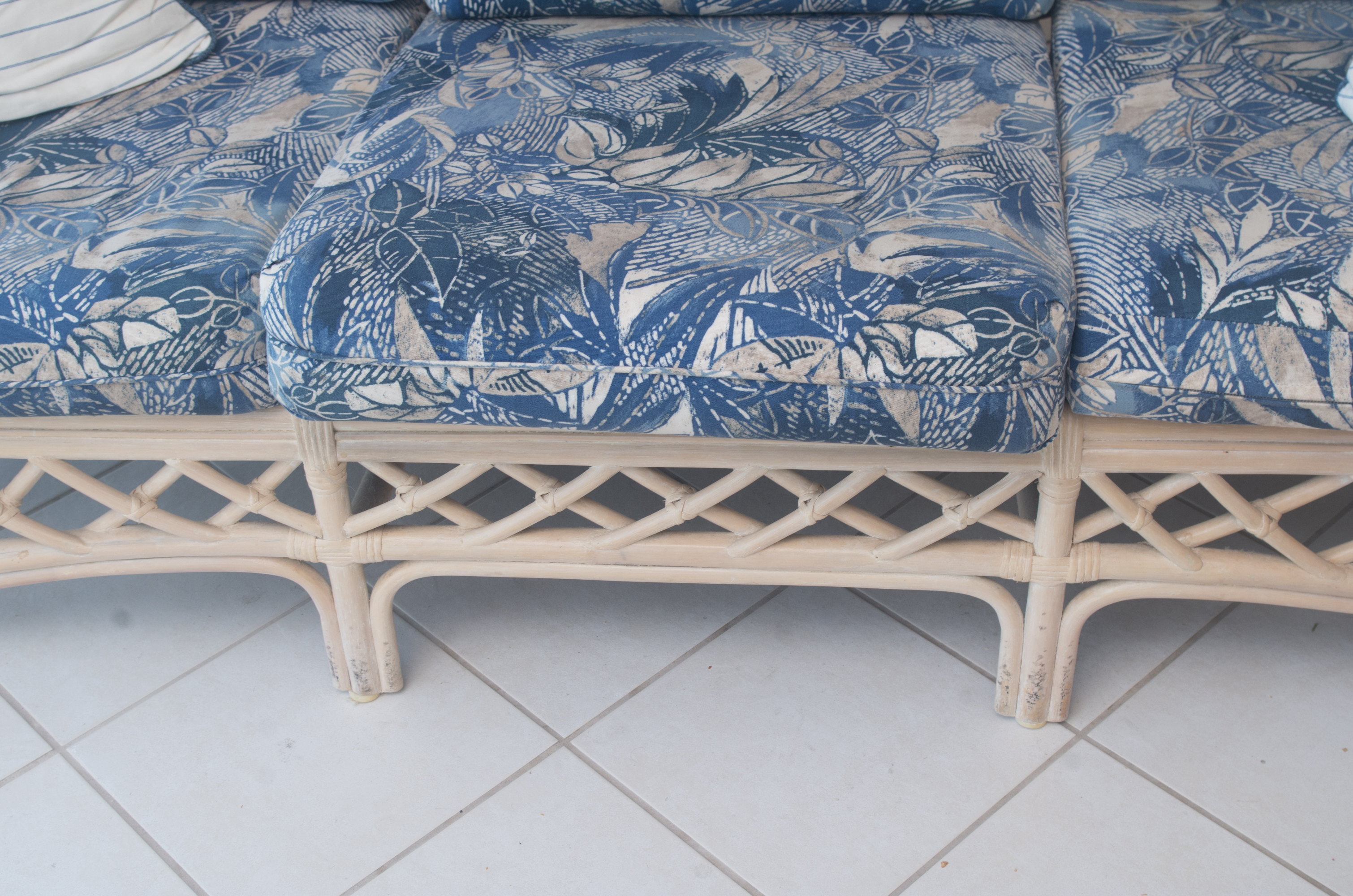 Benwood Bamboo Style Outdoor Sofa