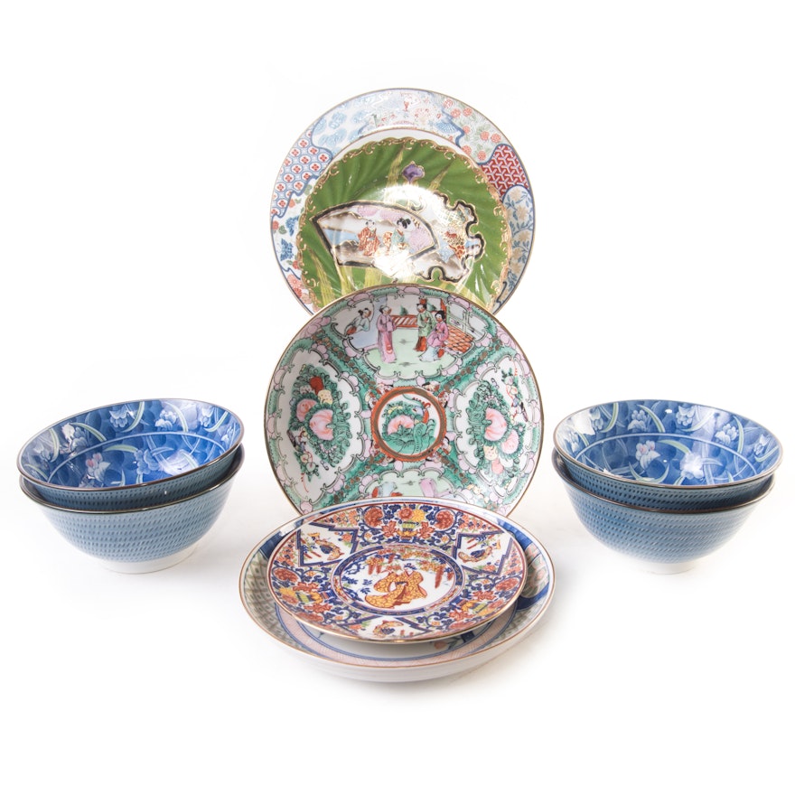 East Asian Plates and Bowls