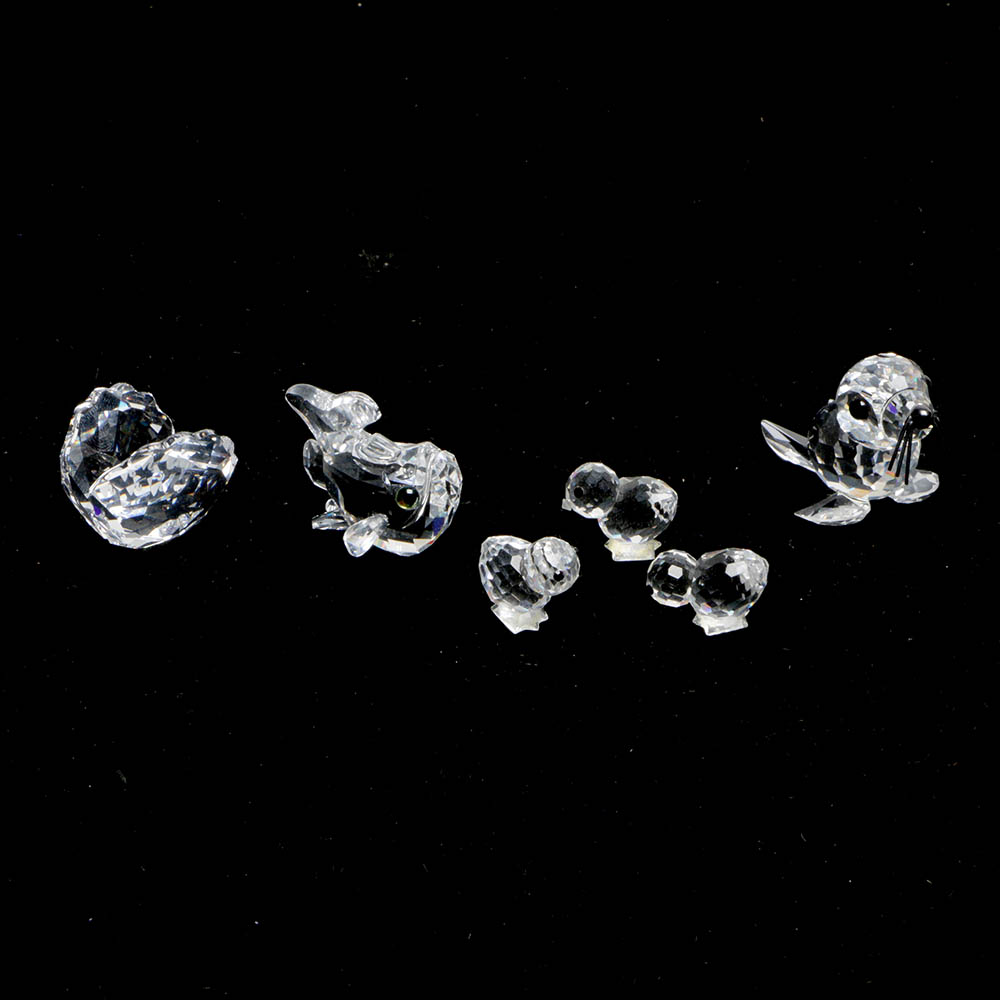 Swarovski Miniature Crystal Animal Figurines