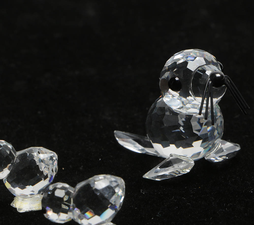 Swarovski Miniature Crystal Animal Figurines
