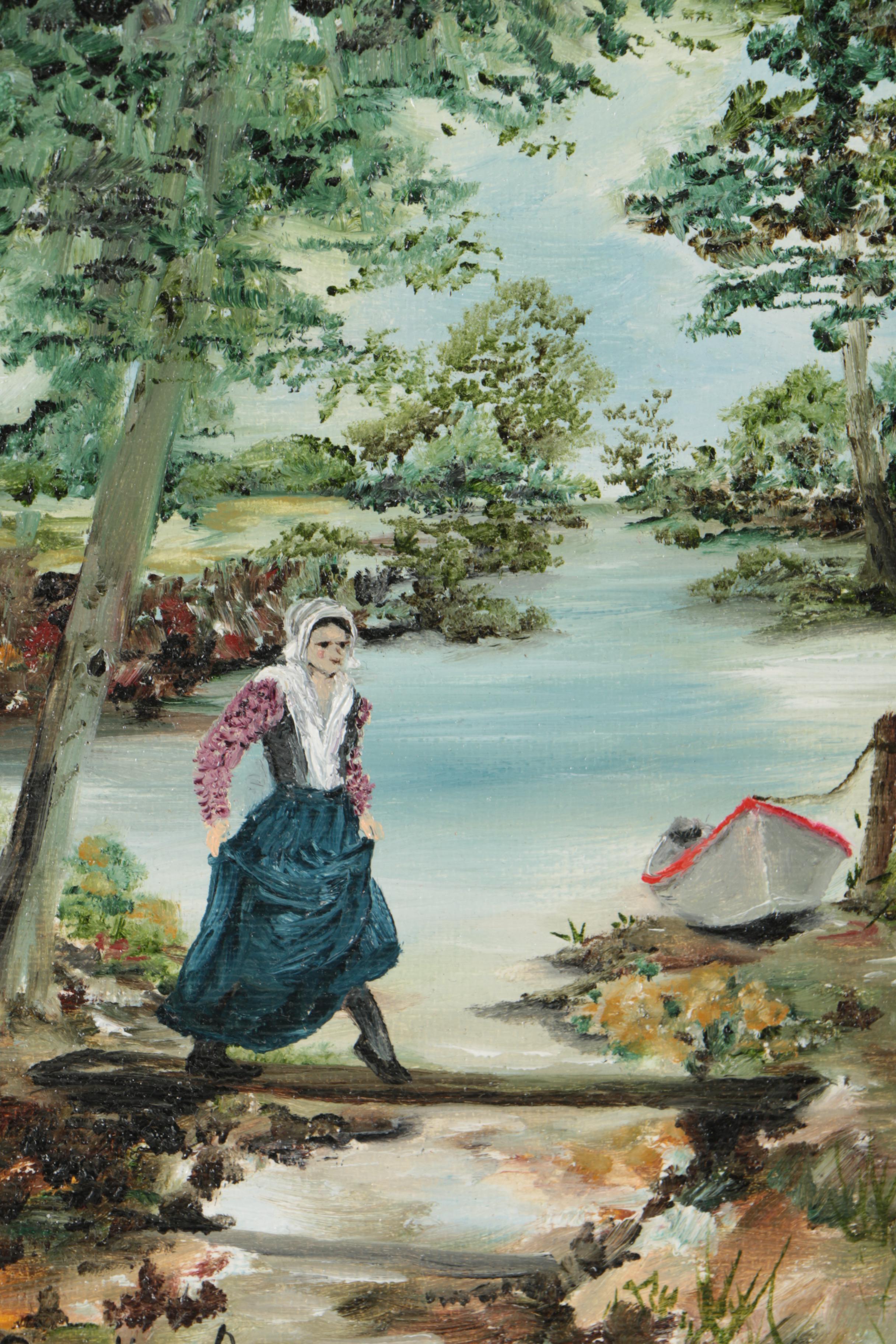 Caroline Dupuy Oil Painting