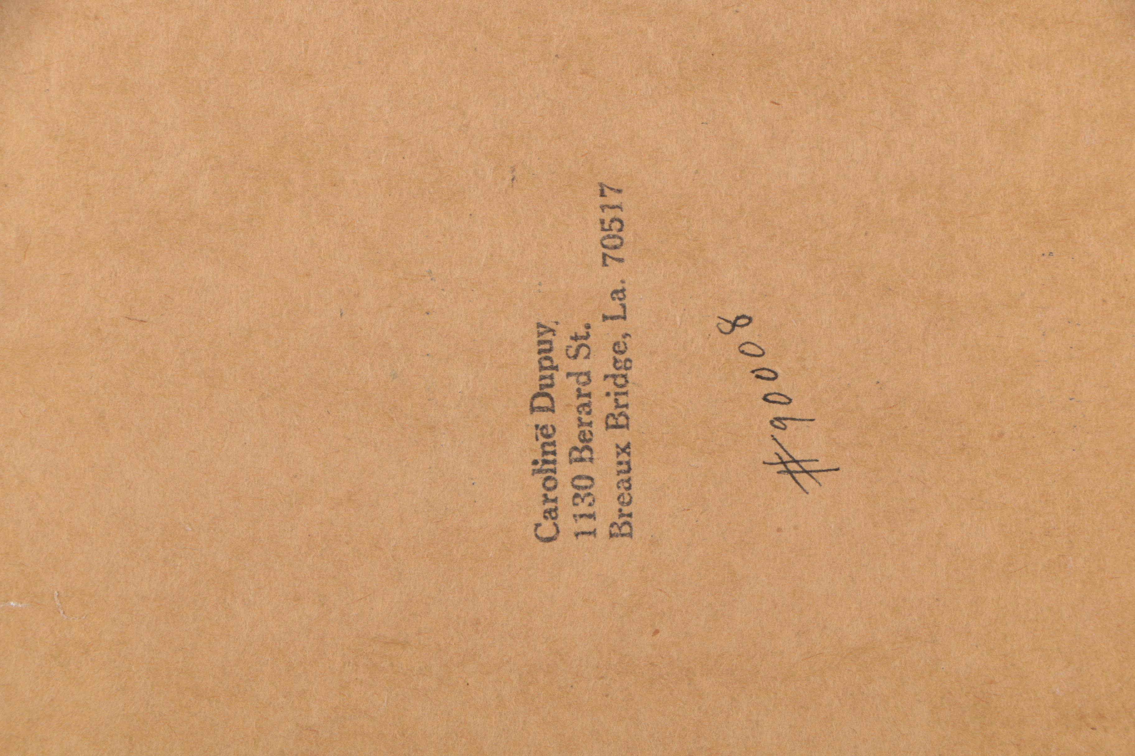 Caroline Dupuy Oil Painting