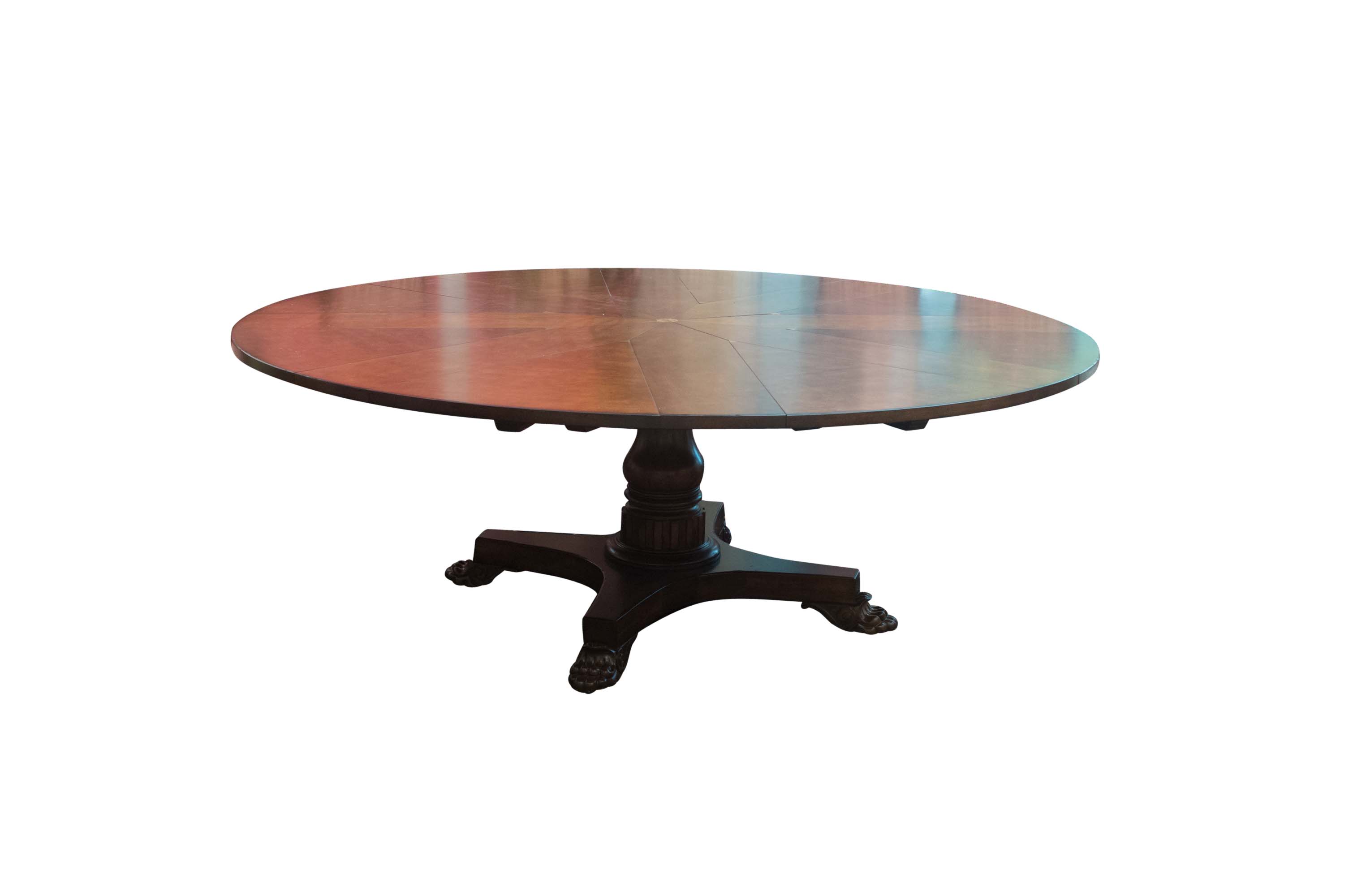 Oscar de la Renta Radial Dining Table and Leaf Cabinet  for Century