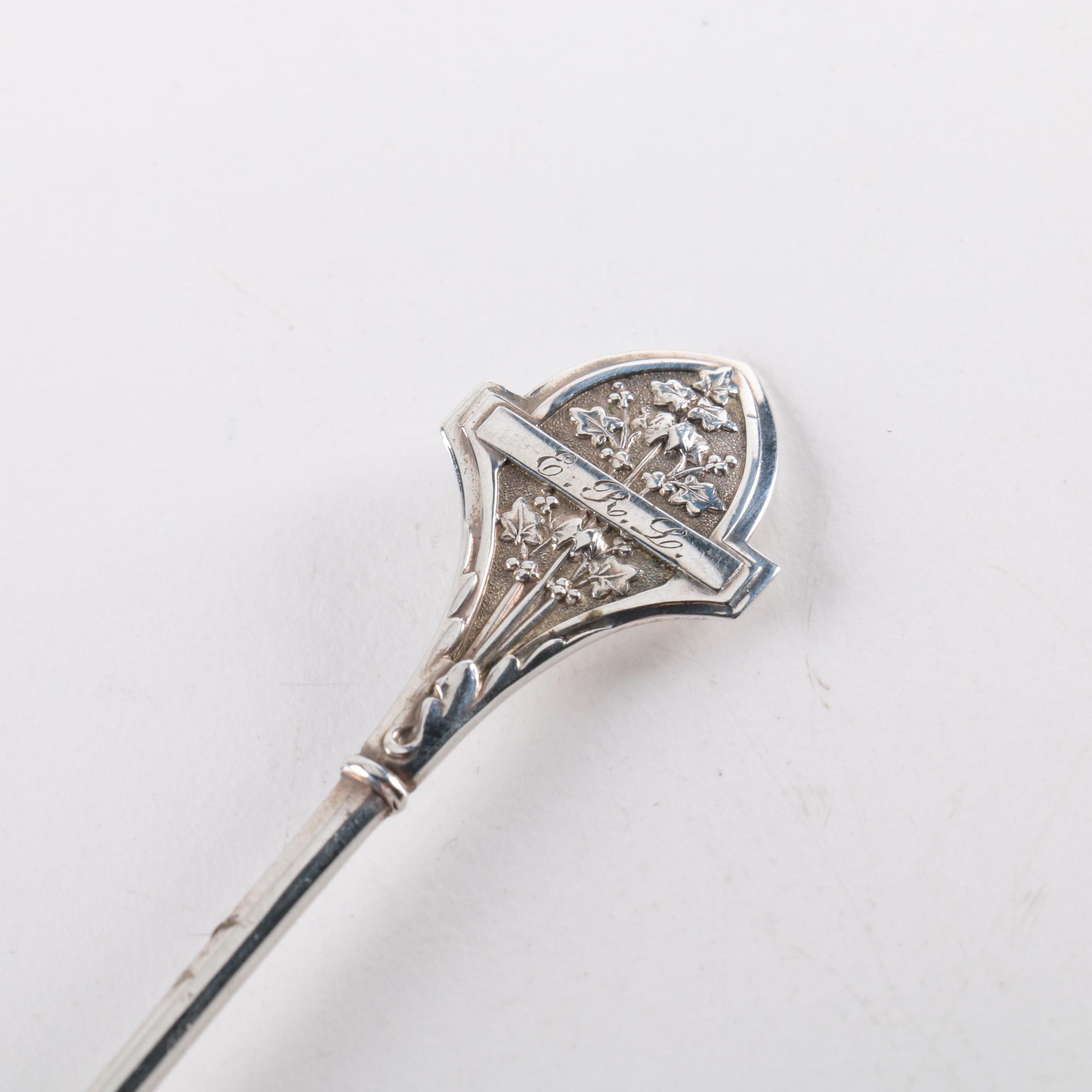 Gorham "Ivy" Sterling Silver Nutpick Set