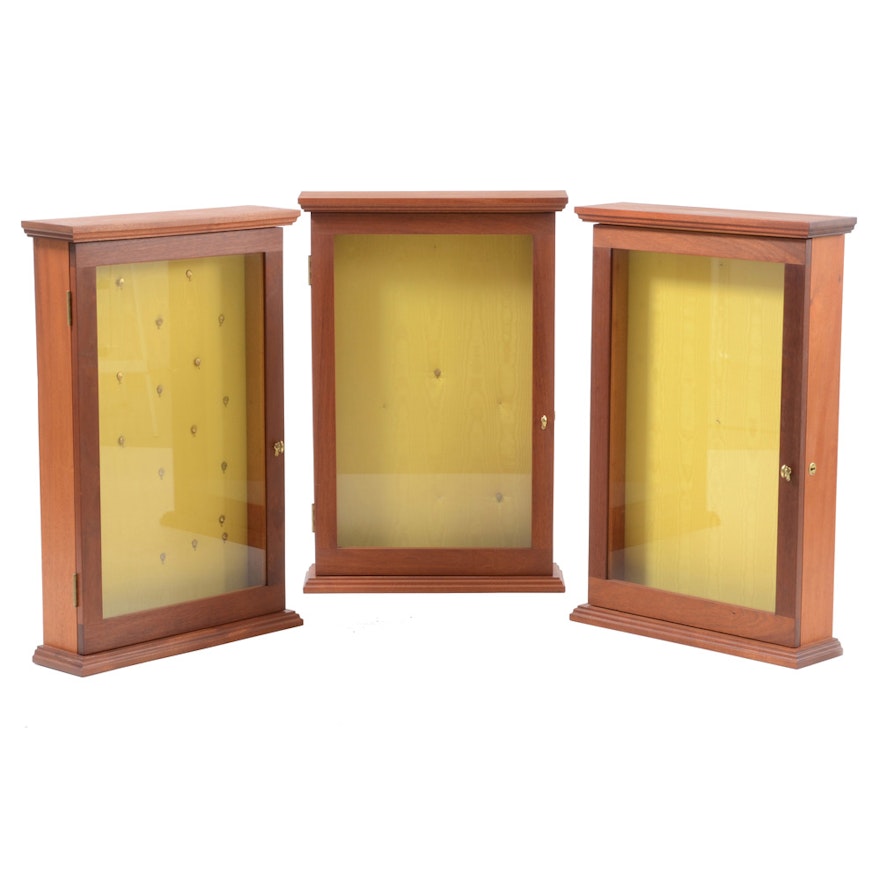Group of Display Cabinets