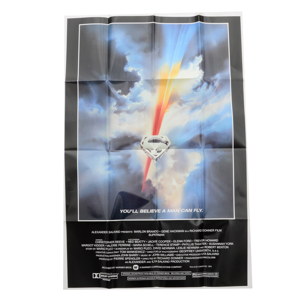 Original 1978 "Superman The Movie" Poster
