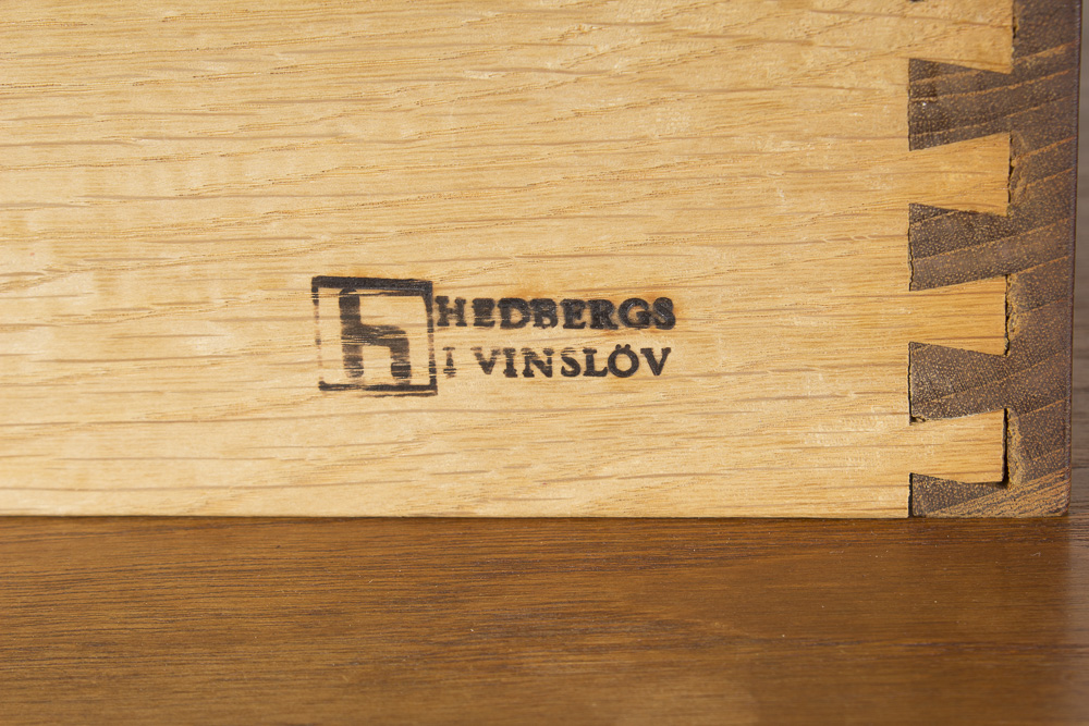 Vintage Danish Modern Teak Wood Desk