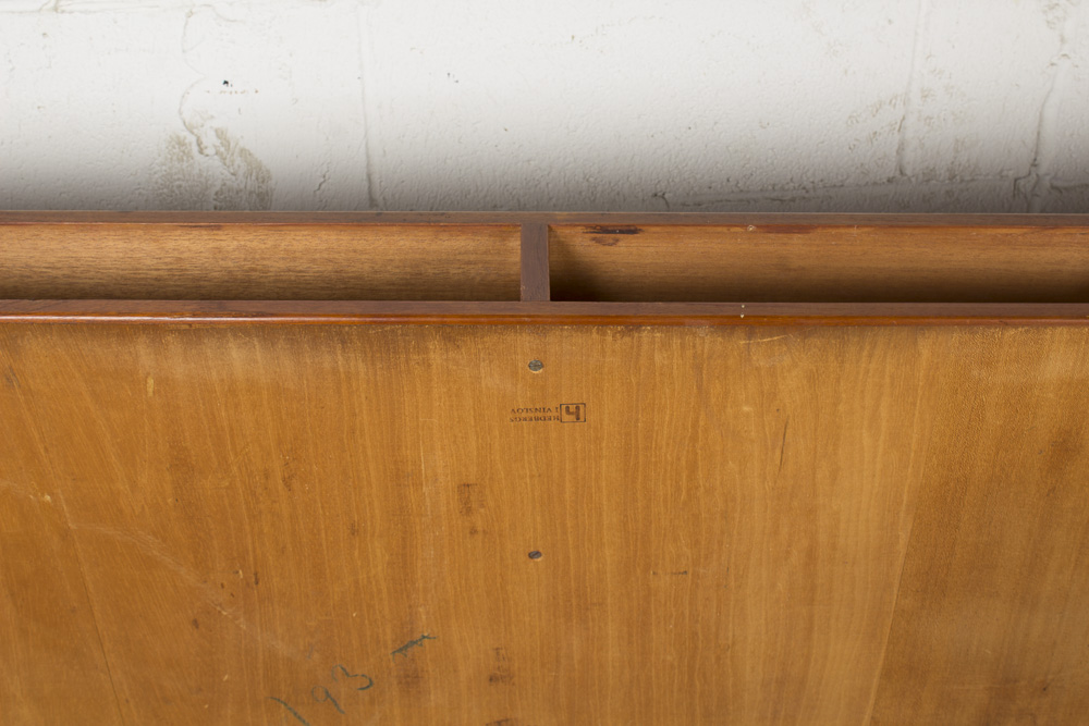 Vintage Danish Modern Teak Wood Desk