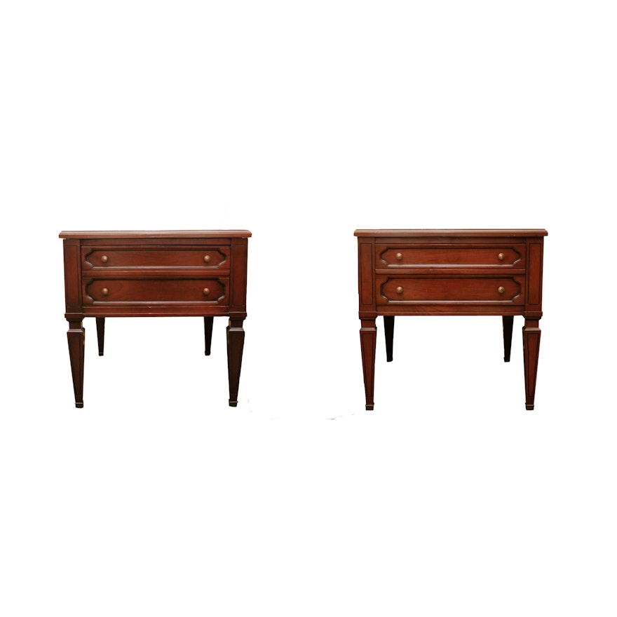 Pair of Mid Century End Tables by Mazor Masterpiece