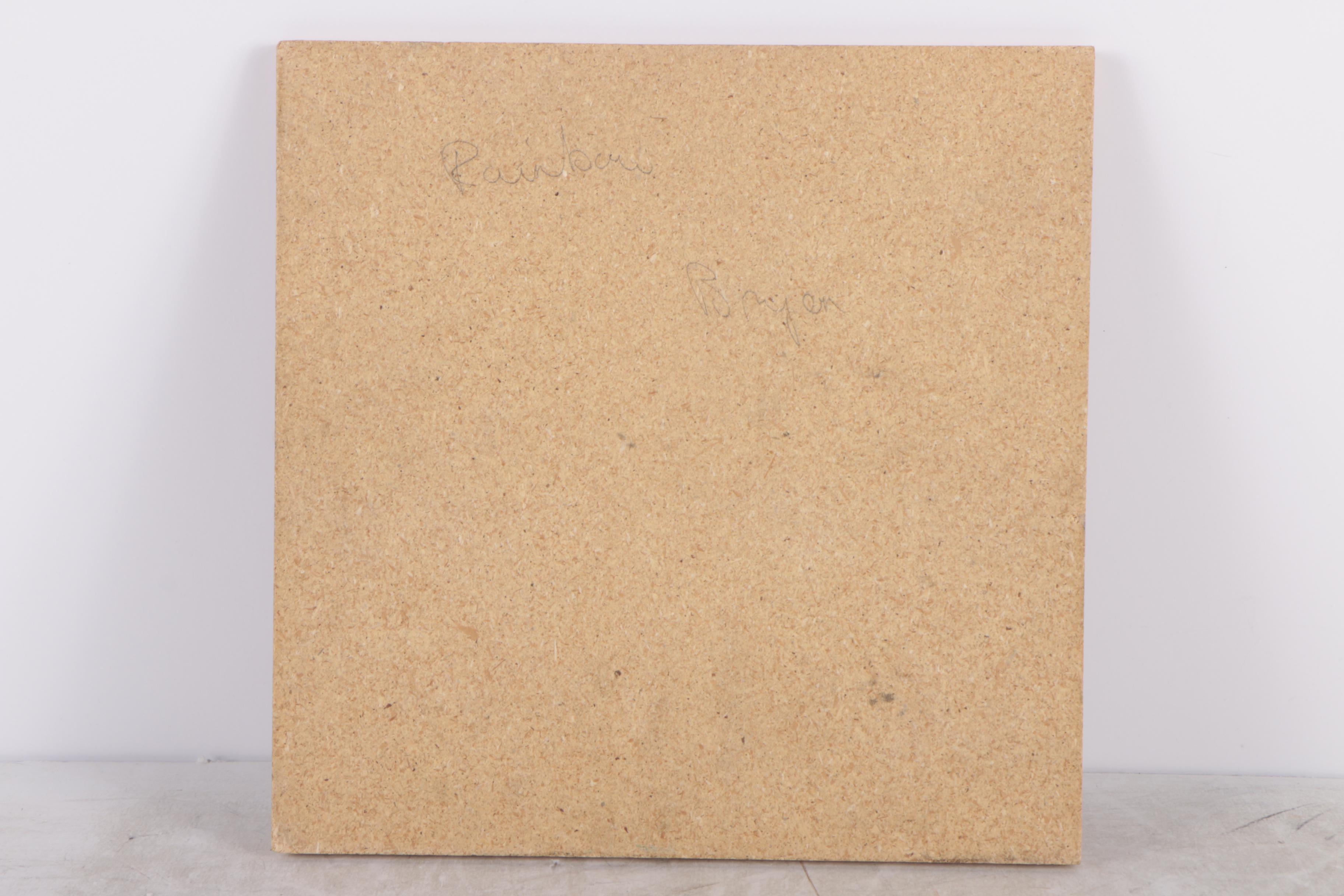 Navajo Style Sand Painting "Rainbow"