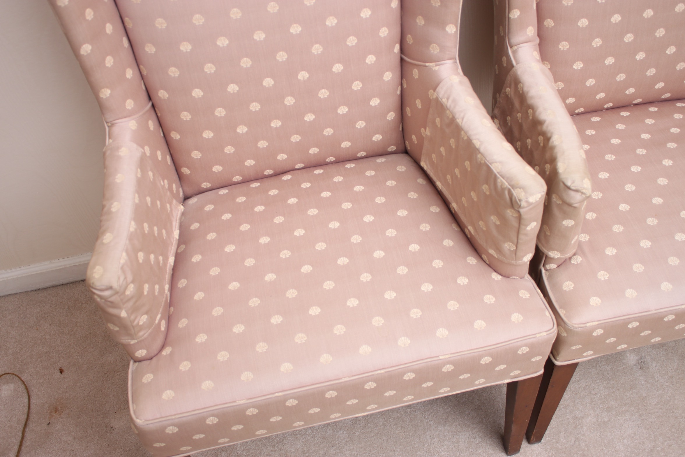 Vintage Wingback Chairs