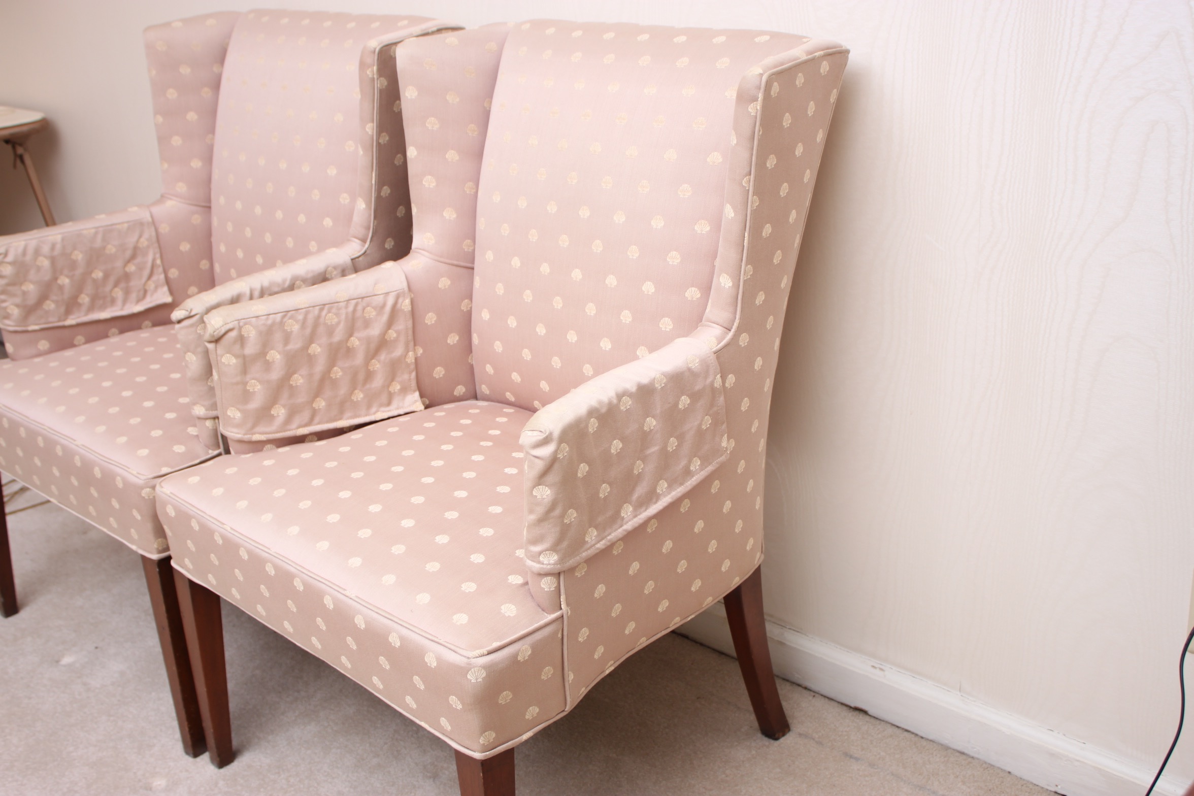 Vintage Wingback Chairs