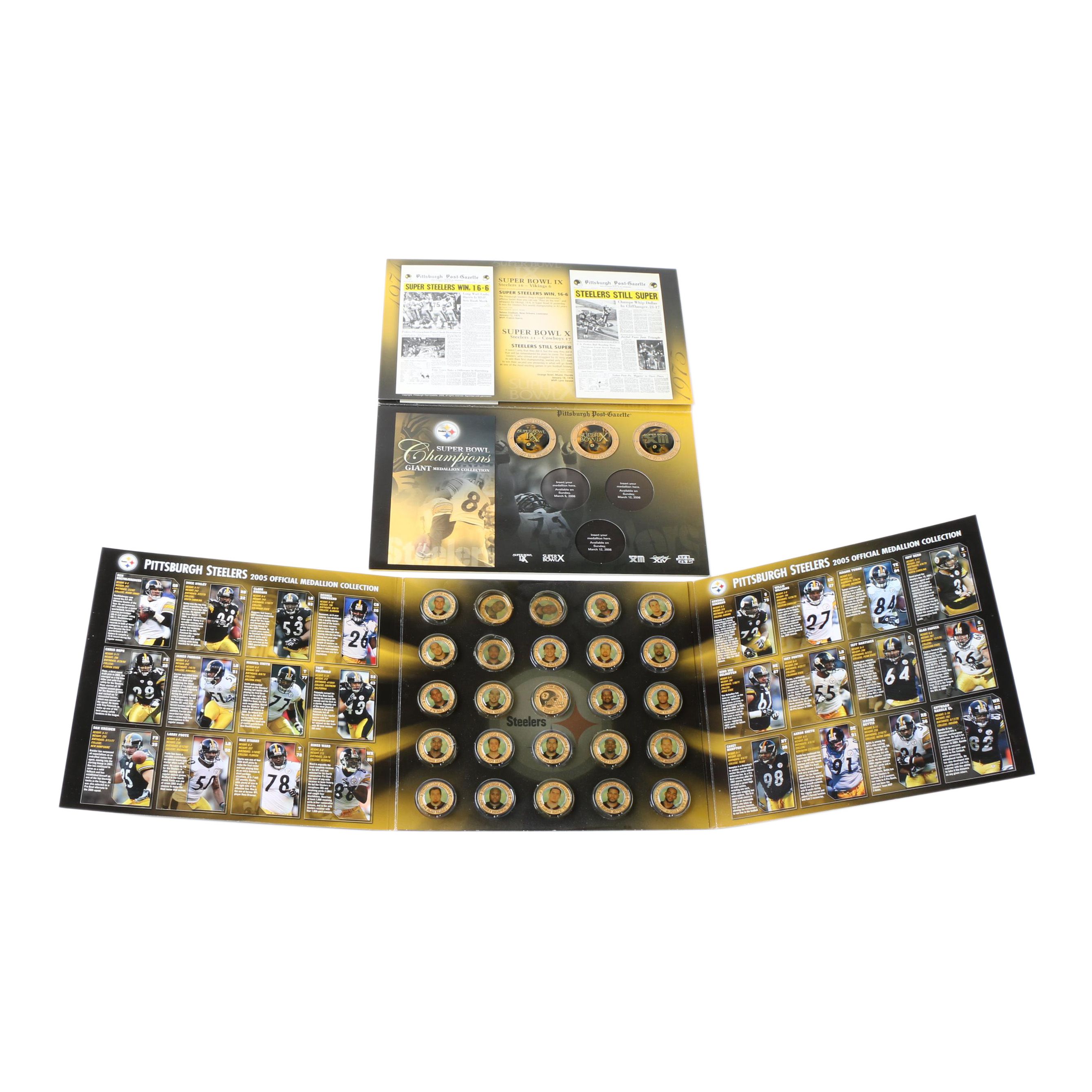 2005 Pittsburgh Steelers Medallion Collection