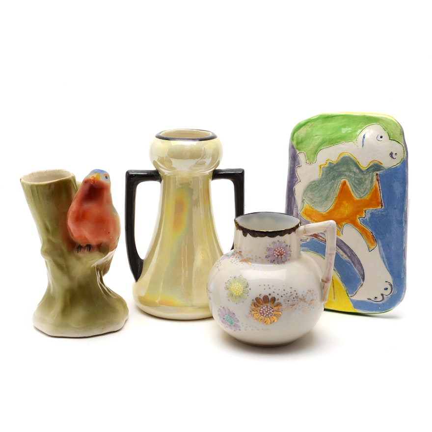 Vintage  Ceramic, Porcelain, Pottery and Glass Decorative Items