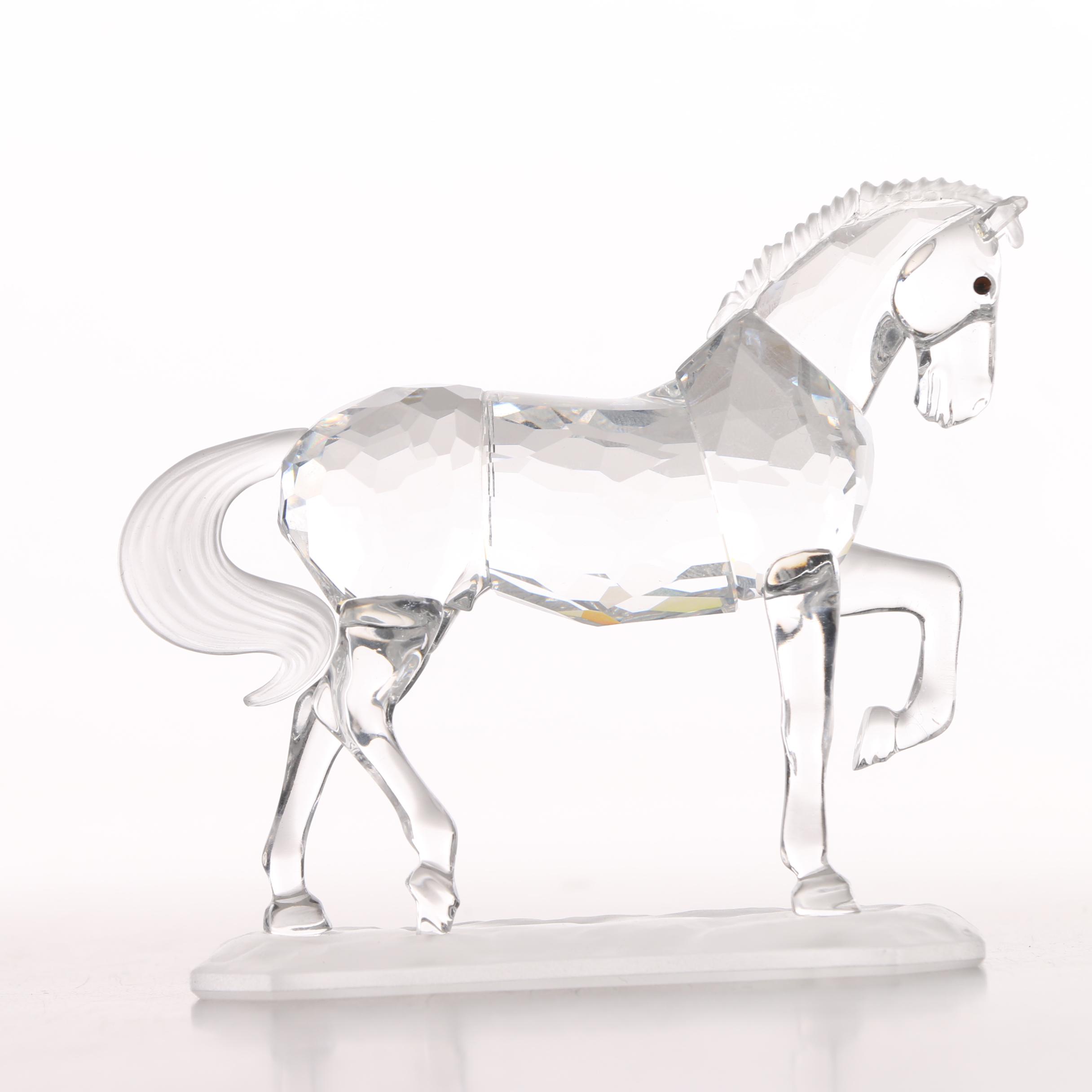 Swarovski Crystal "Horses on Parade" Arabian Stallion Figurine