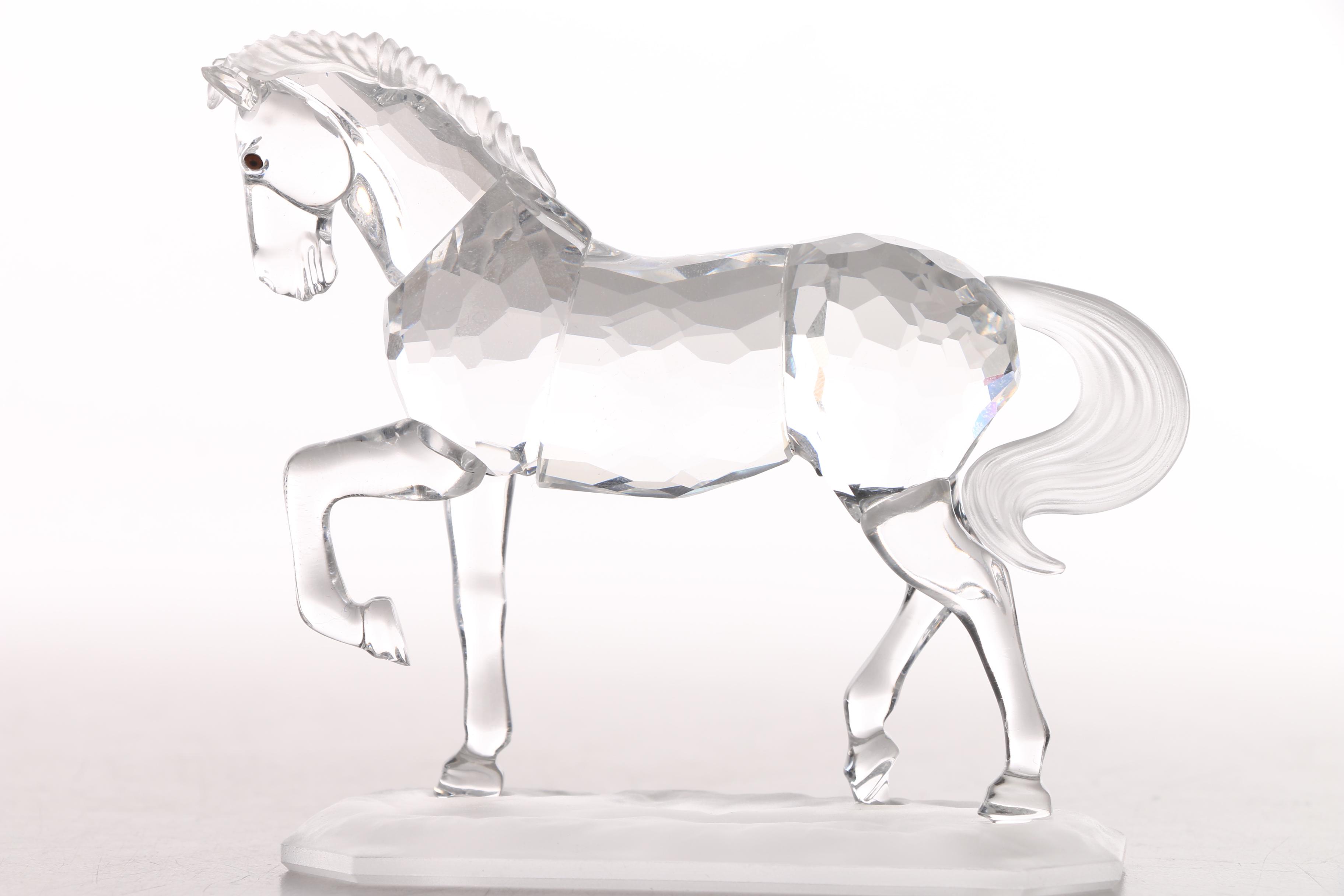 Swarovski Crystal "Horses on Parade" Arabian Stallion Figurine