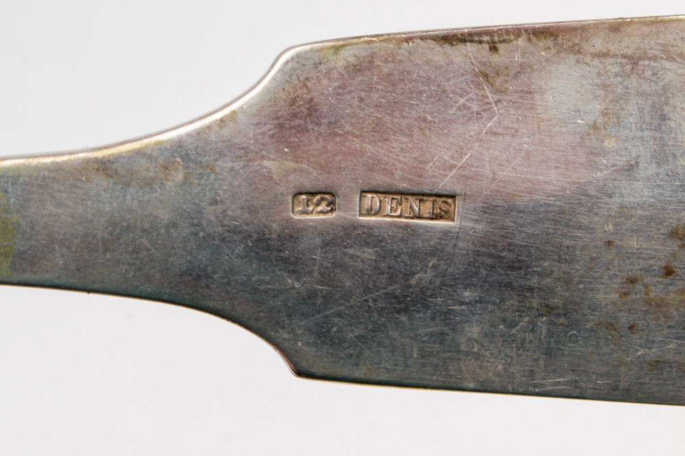 1847 Rogers Bros. "Heritage" Silver Plate Pastry Server and Other Utensils