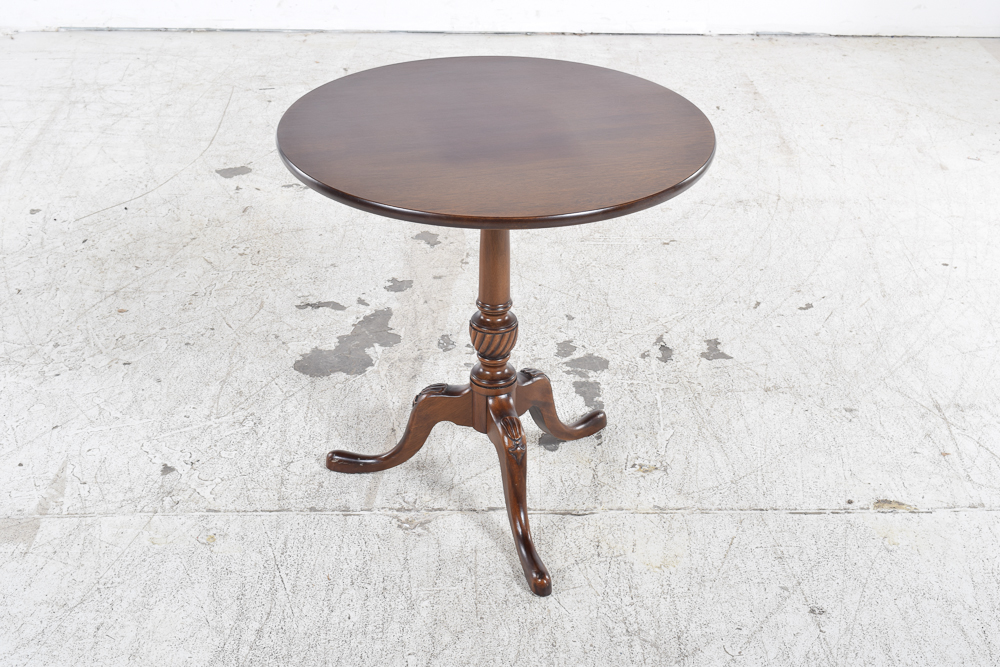 Vintage Chippendale Style Tea Table
