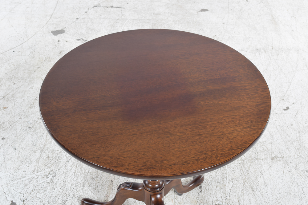 Vintage Chippendale Style Tea Table