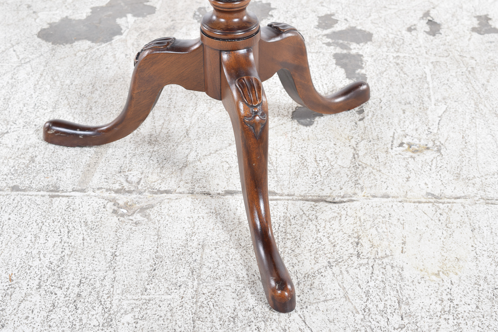 Vintage Chippendale Style Tea Table