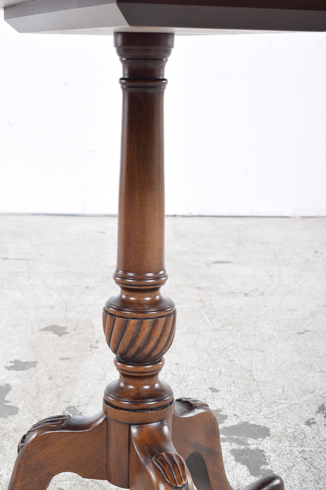 Vintage Chippendale Style Tea Table