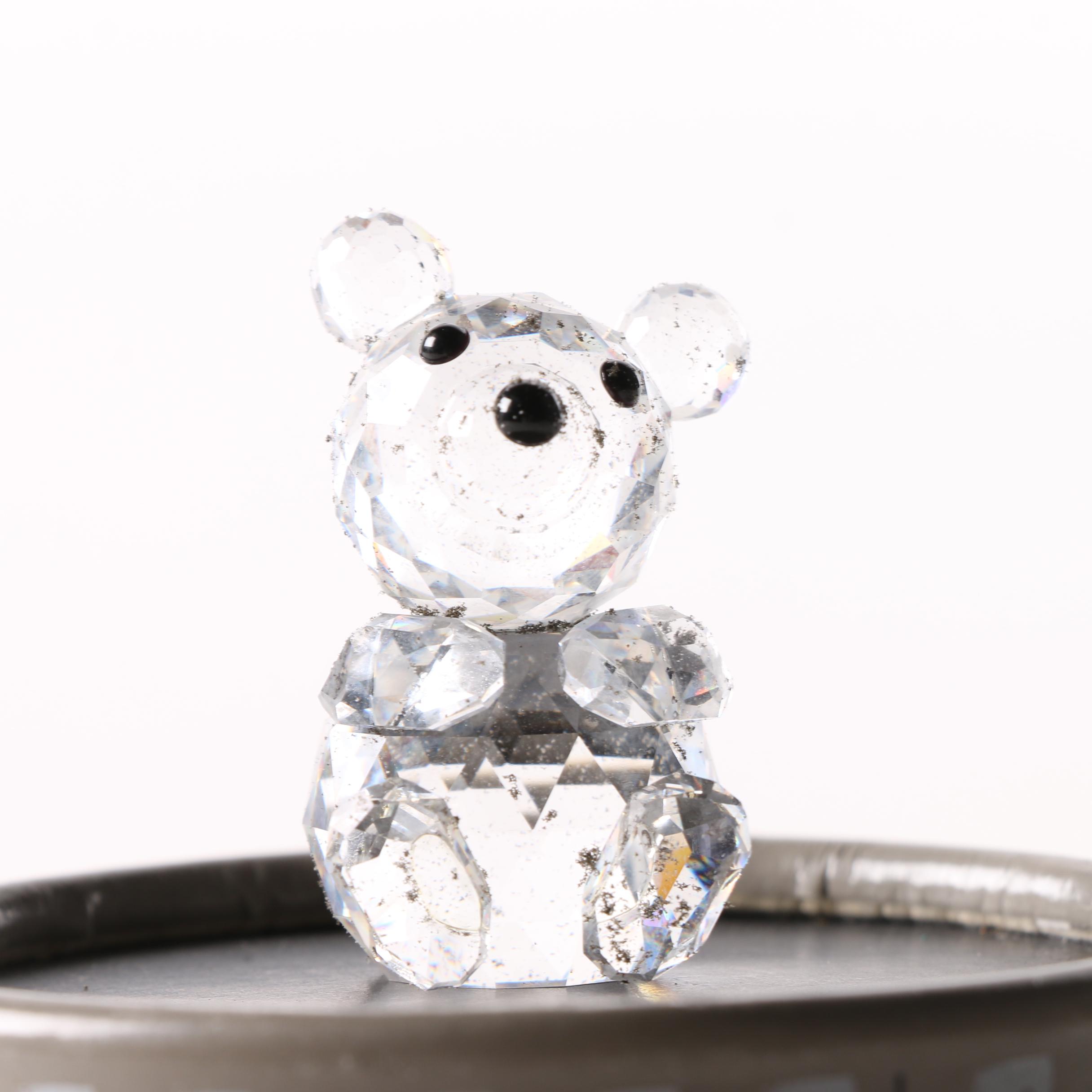 Swarovski Crystal Bear Figurine