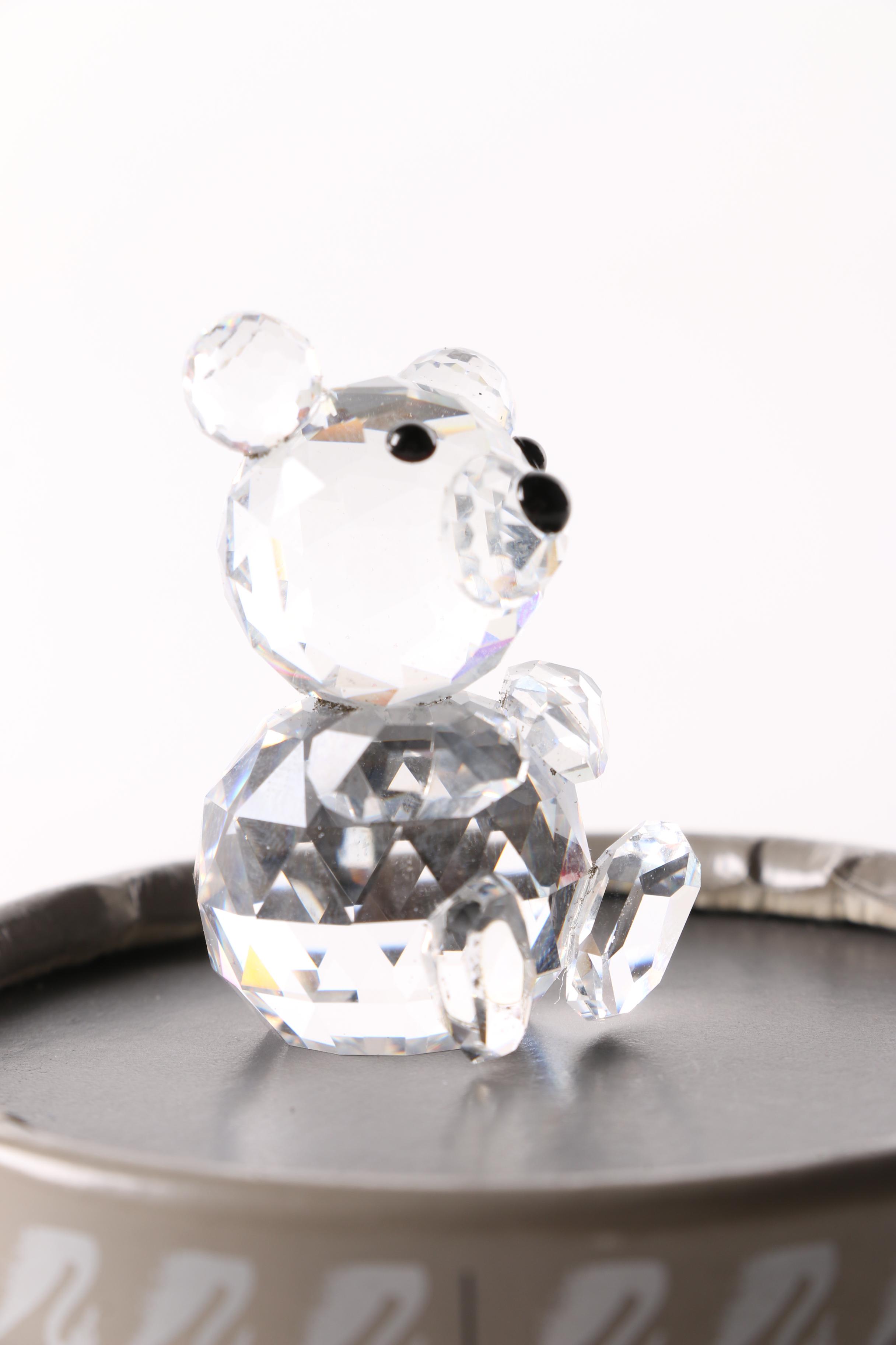 Swarovski Crystal Bear Figurine