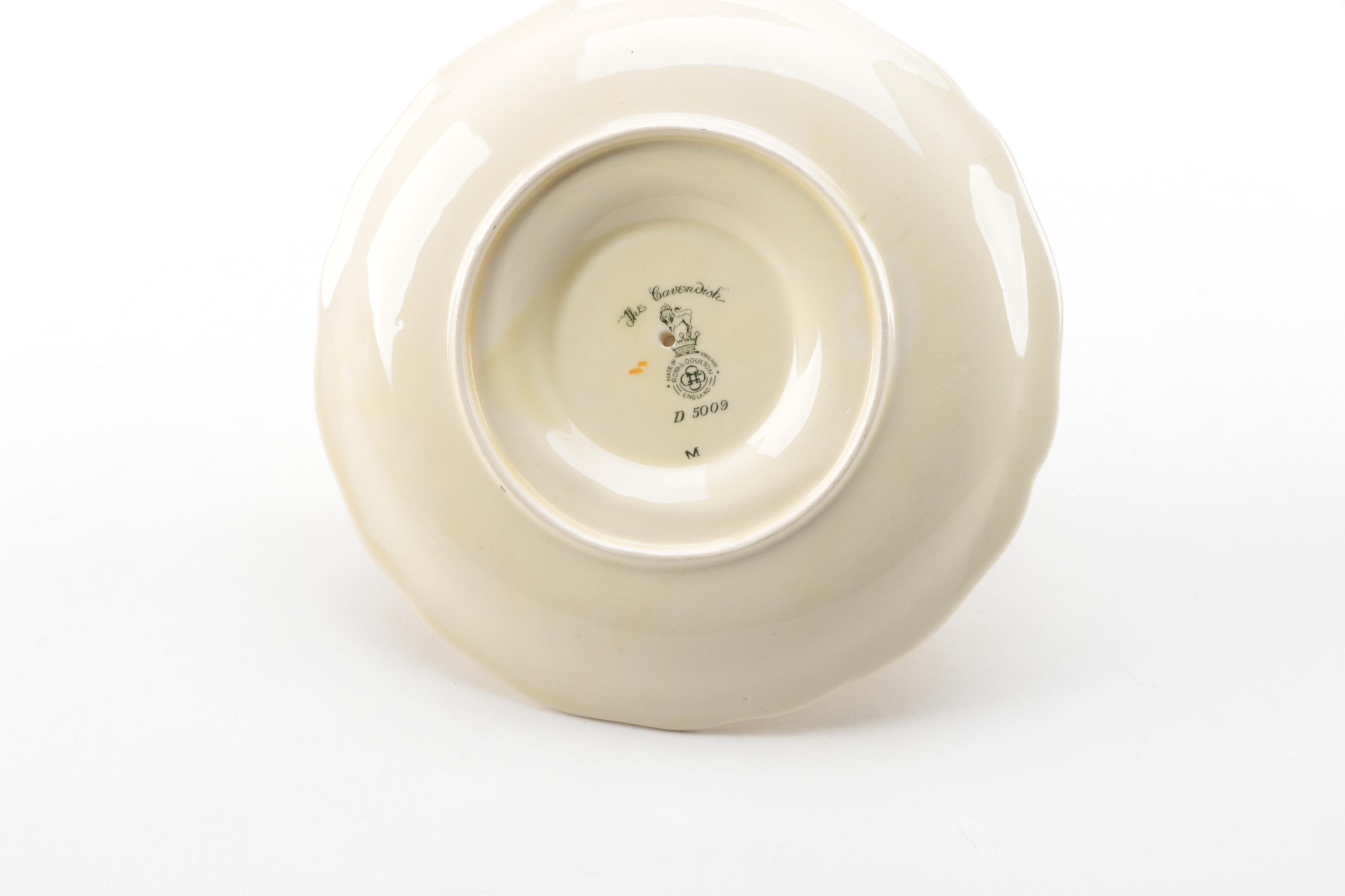 Vintage Royal Doulton "The Cavendish" Porcelain Tableware