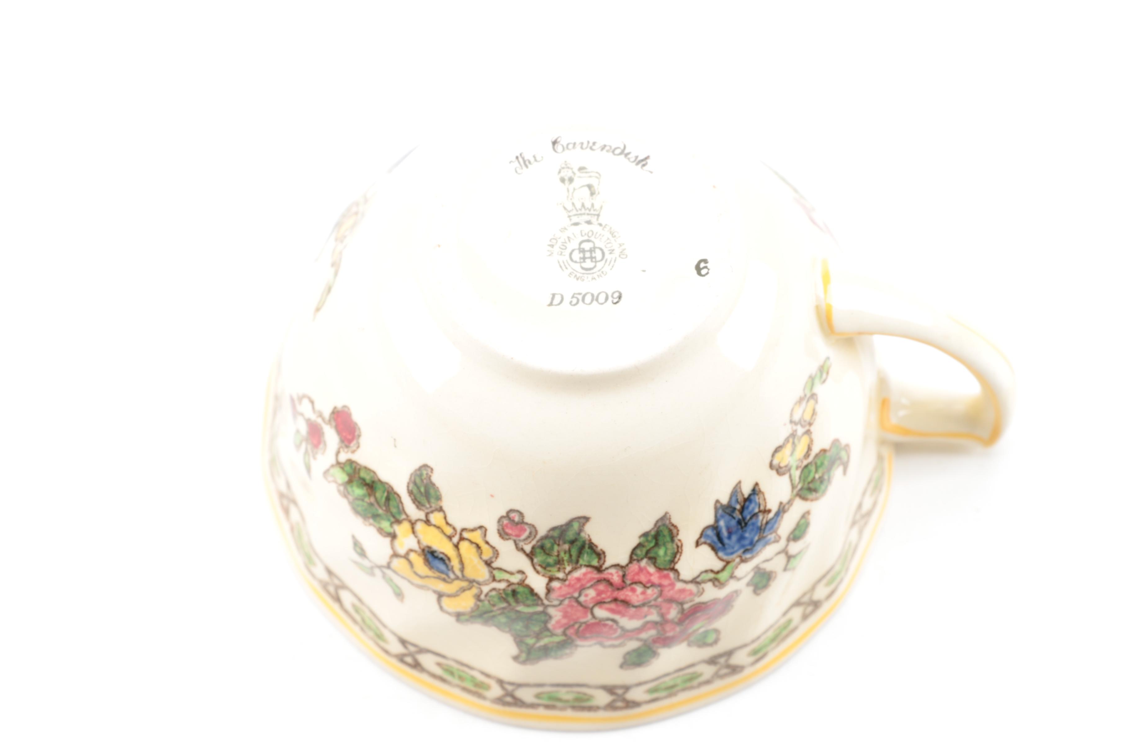 Vintage Royal Doulton "The Cavendish" Porcelain Tableware