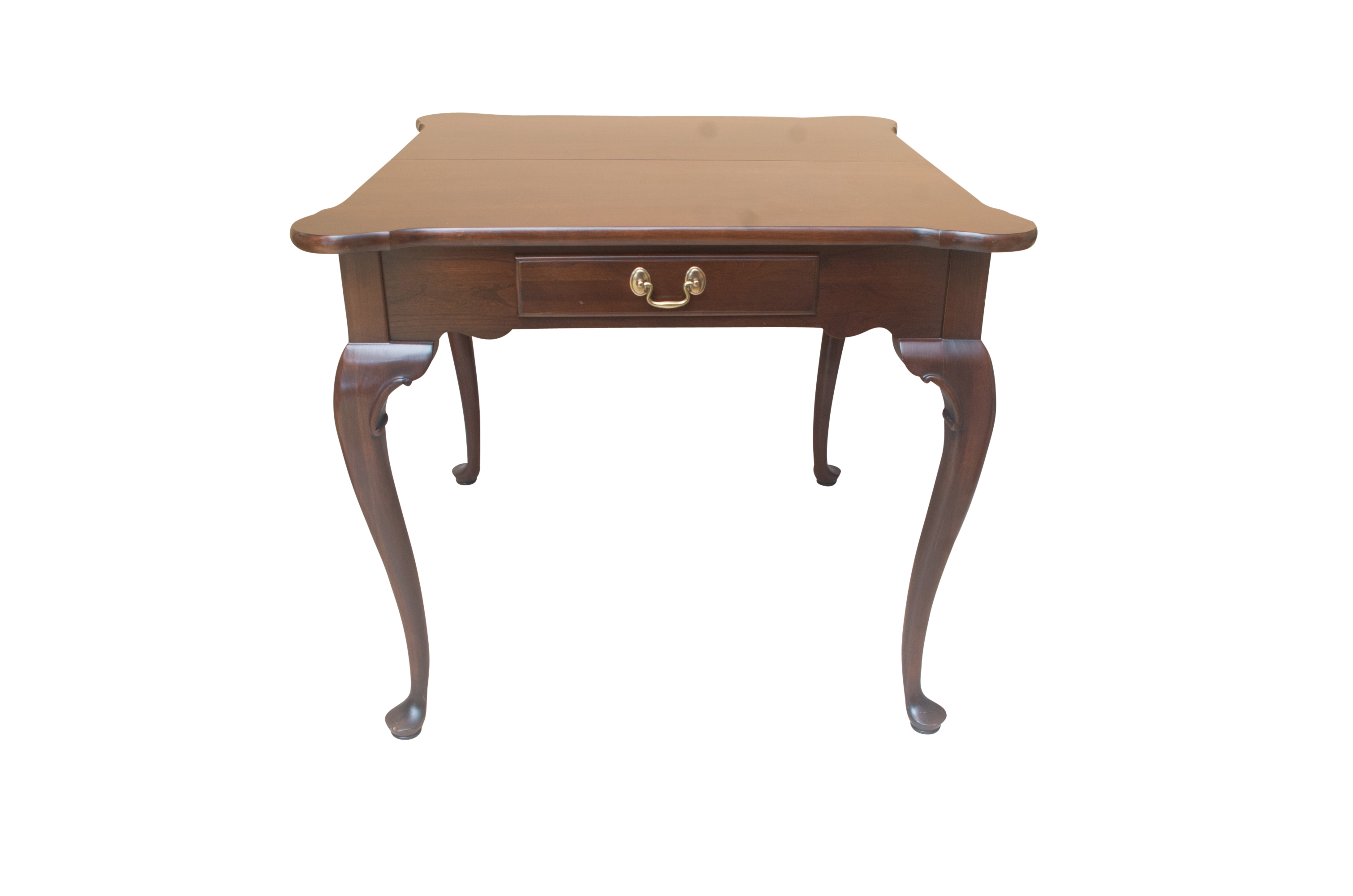 Queen Anne Style Game Table by Ethan Allen