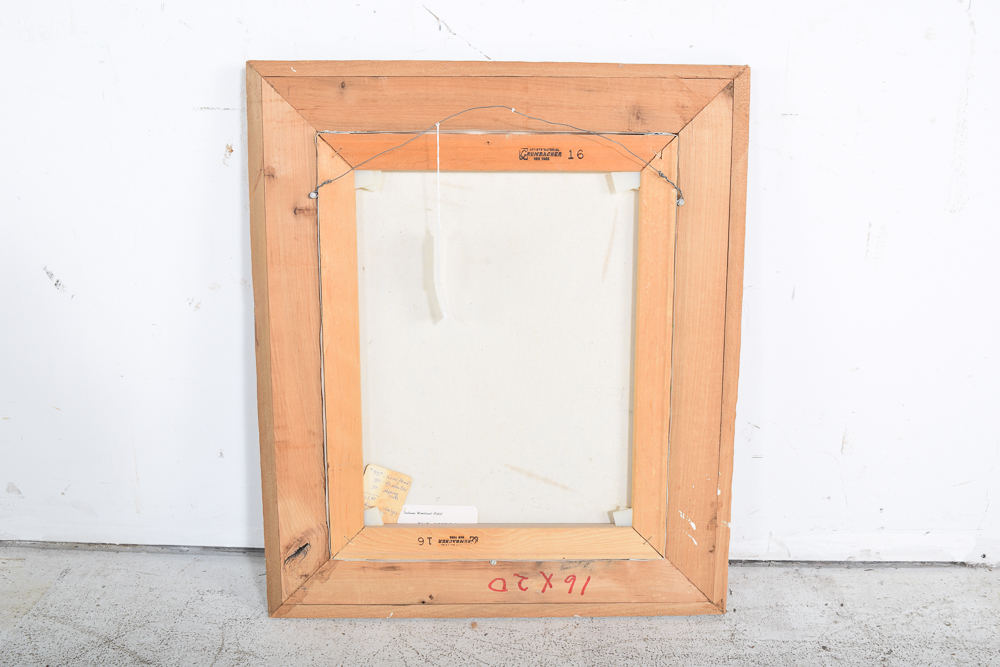 Joe Shell Acrylic Painting of Mill