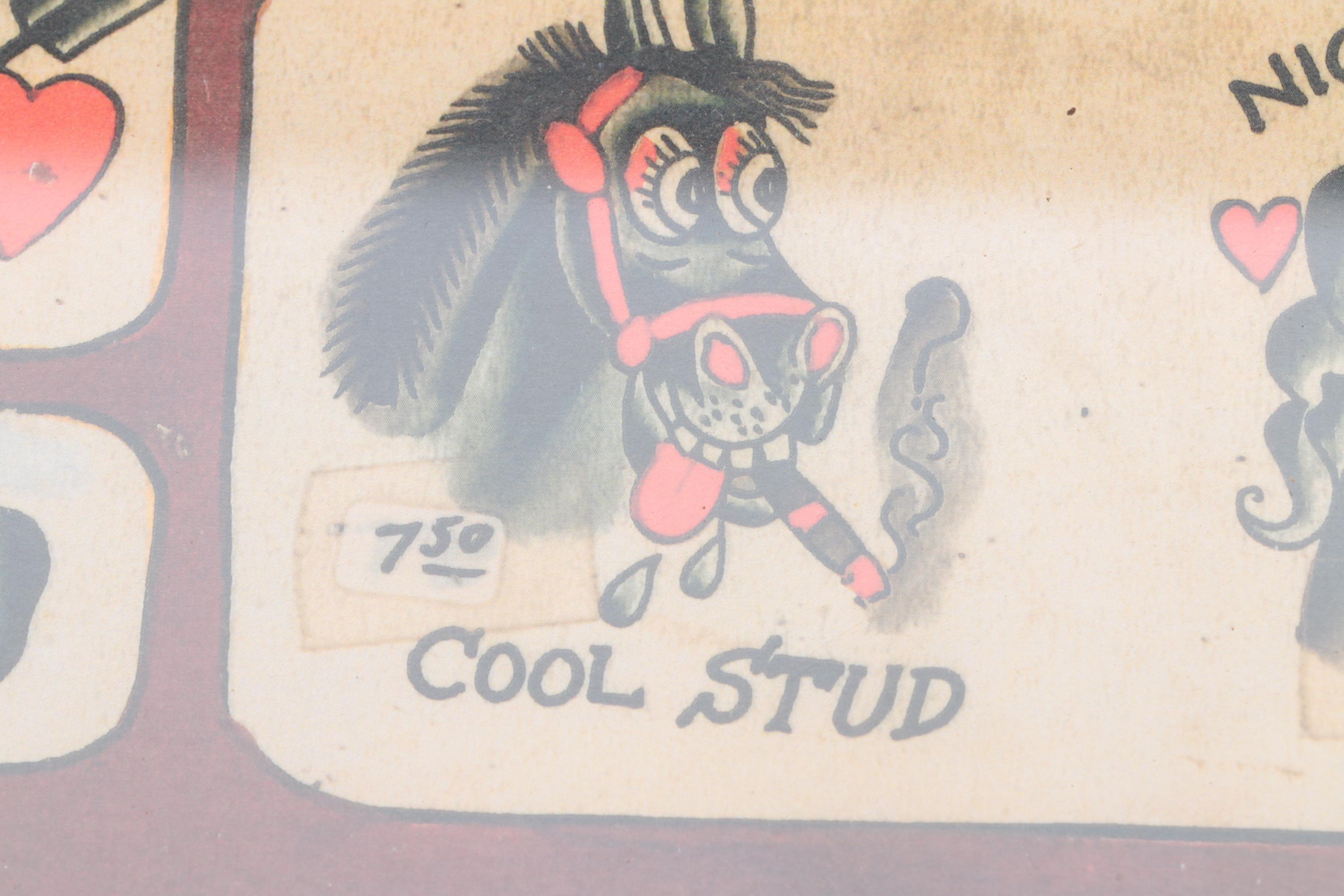 Vintage Framed Tattoo Flashes