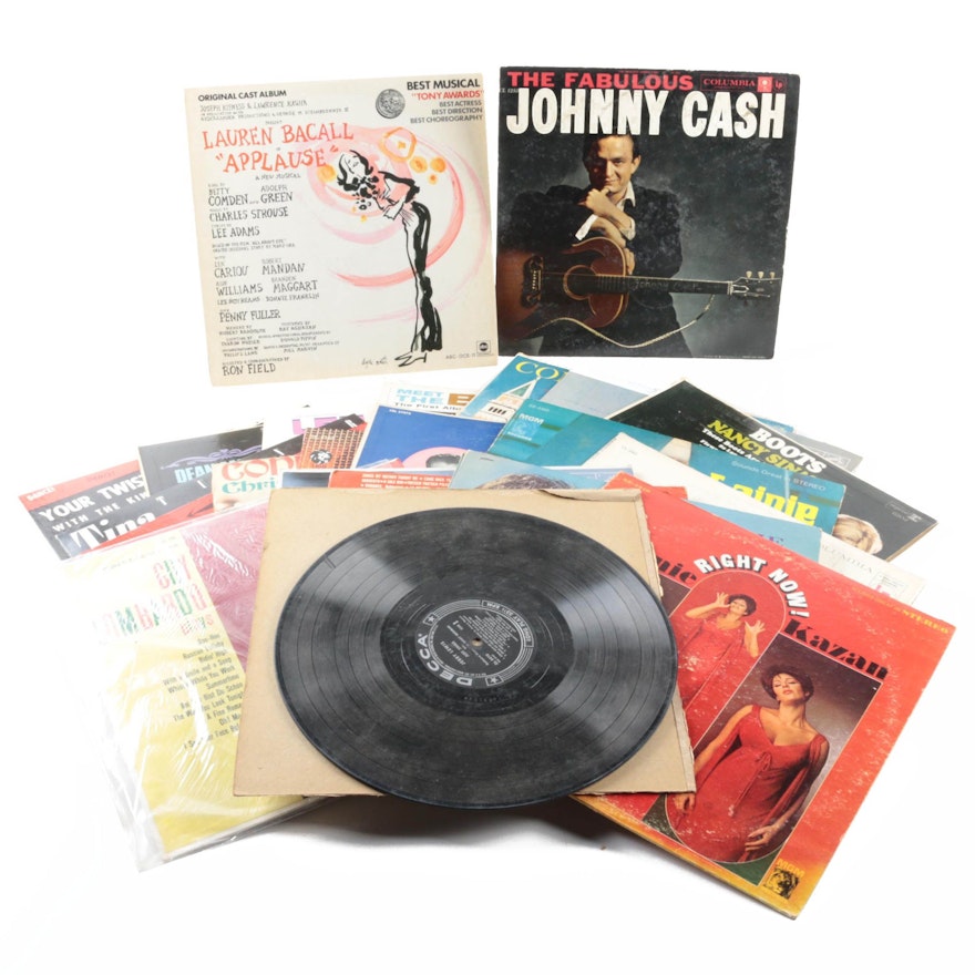 Beatles, Johnny Cash, Nancy Sinatra and Other Pop, Jazz and Soundtrack Records