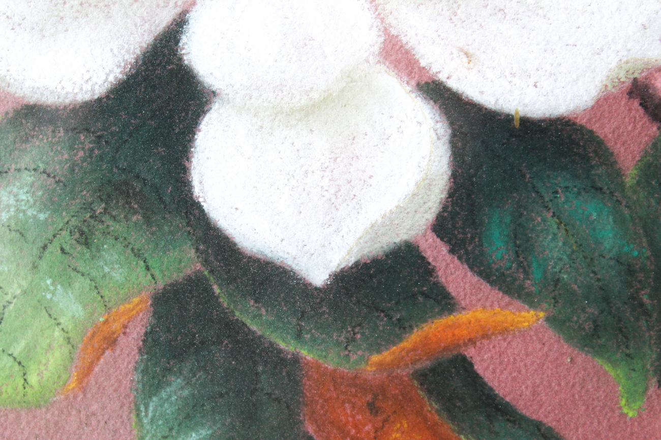 Lillian Johnson "Magnolia" Pastel Drawing