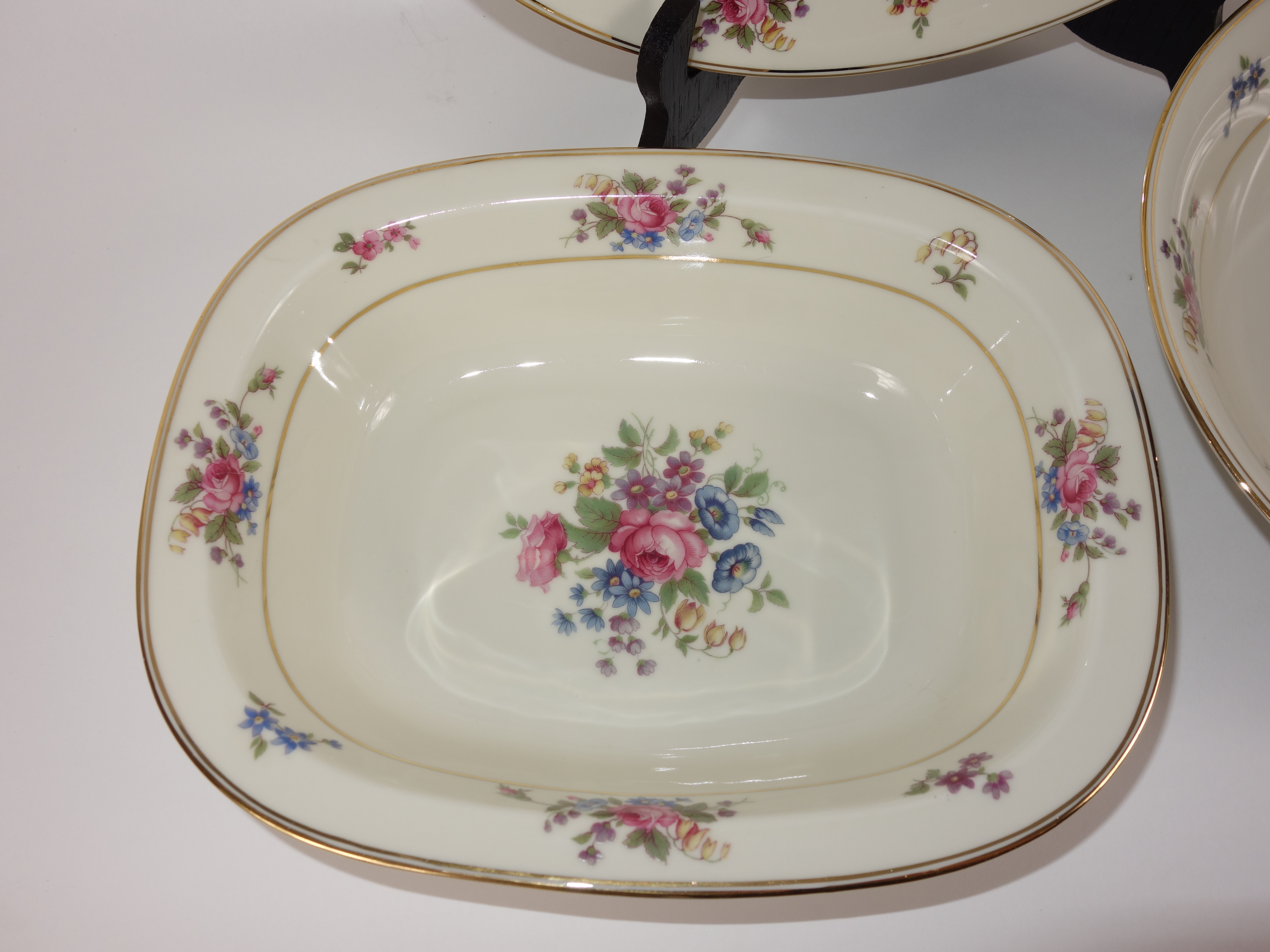 Bavaria Tirschenreuth "The Queens Rose"  Porcelain Dinner Service