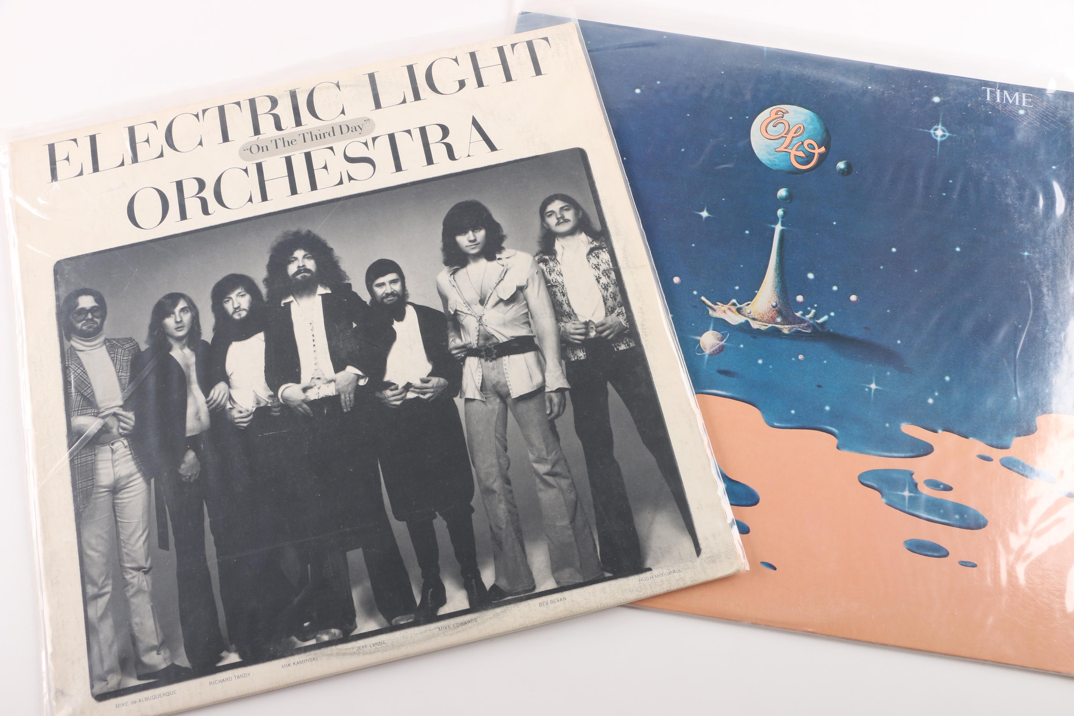Electric Light Orchestra Records Including "El Dorado" and "Ole ELO"
