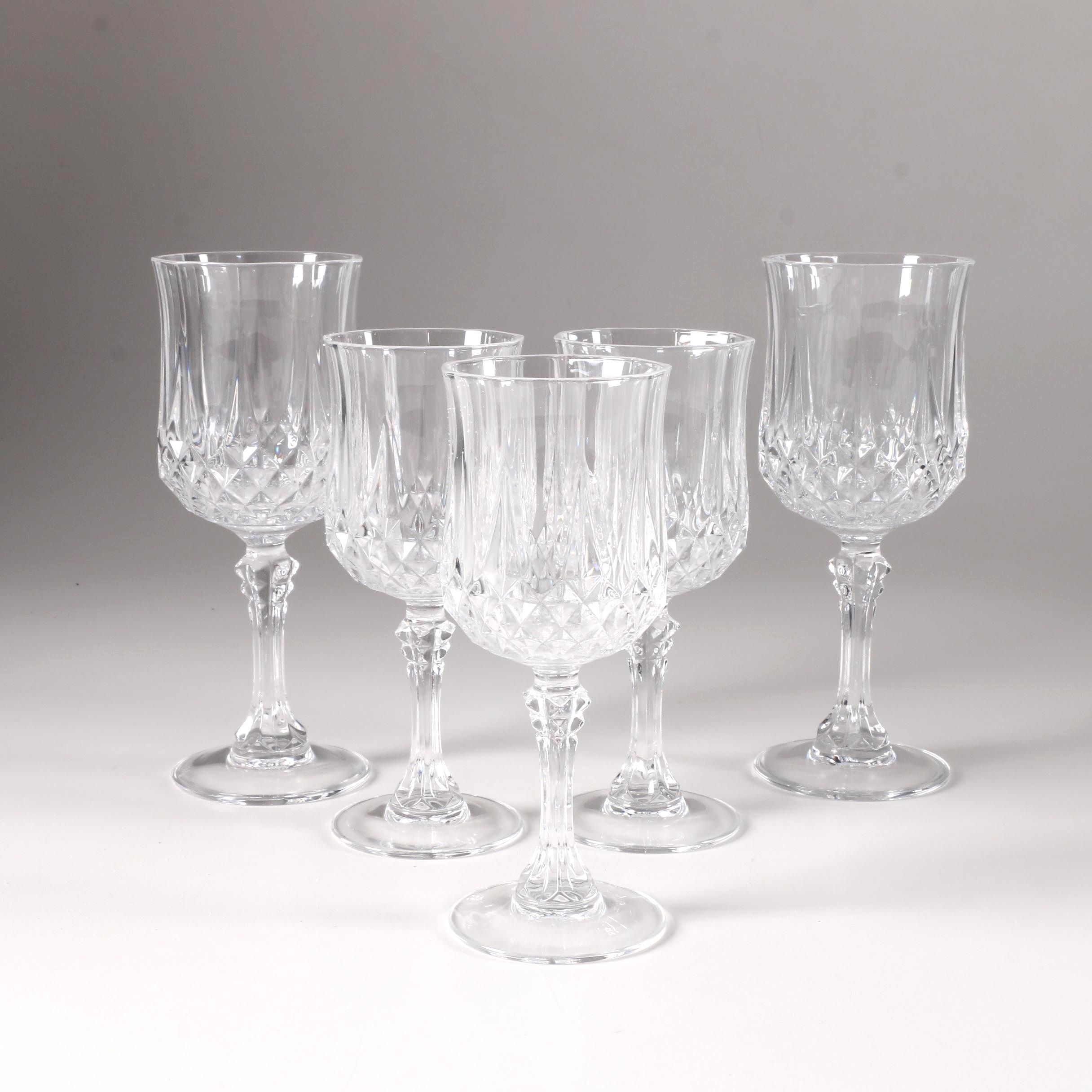 Cristal D'Arques "Longchamp" Crystal Stemware