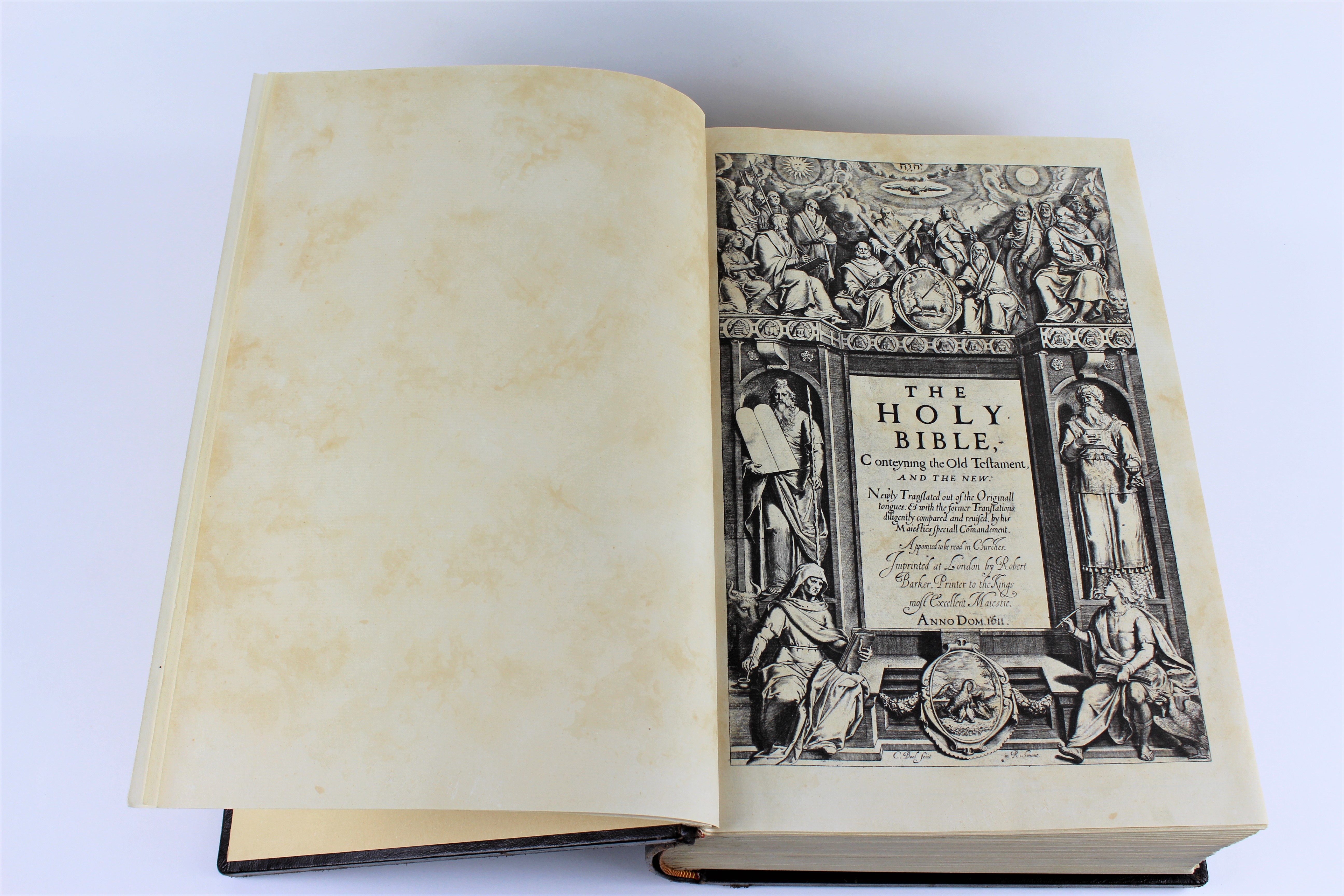 Facsimile of the 1611 King James Bible
