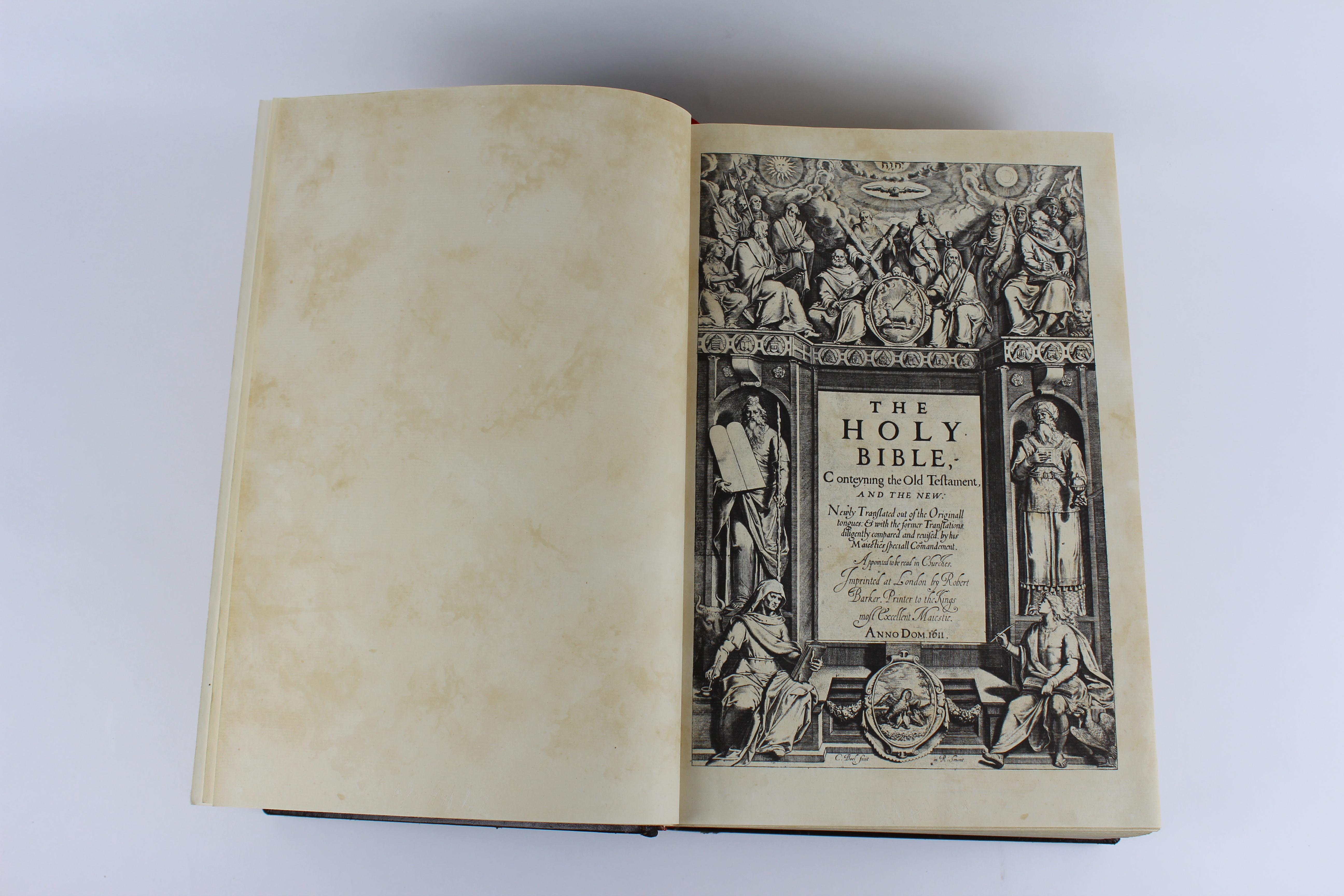 Facsimile of the 1611 King James Bible