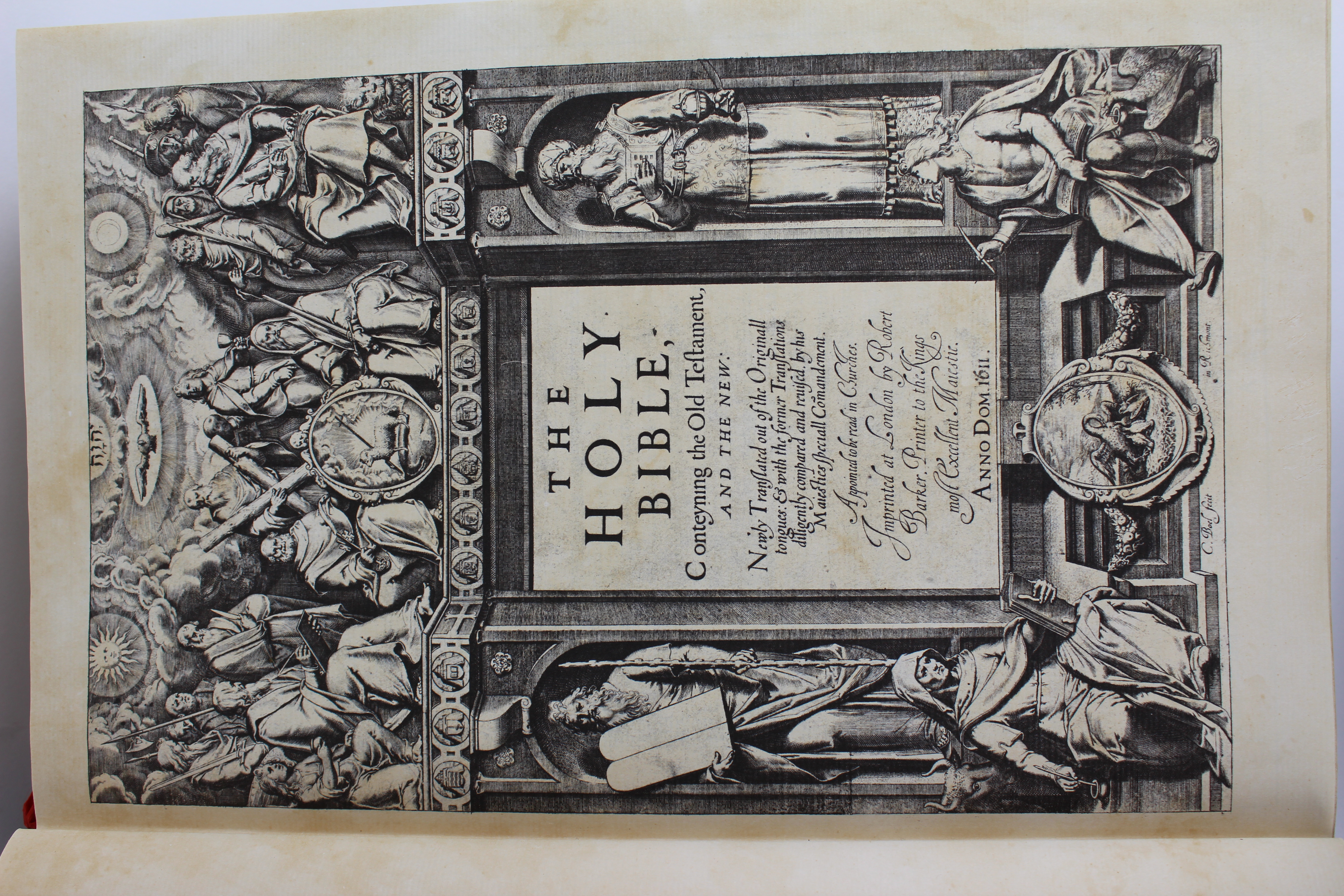 Facsimile of the 1611 King James Bible