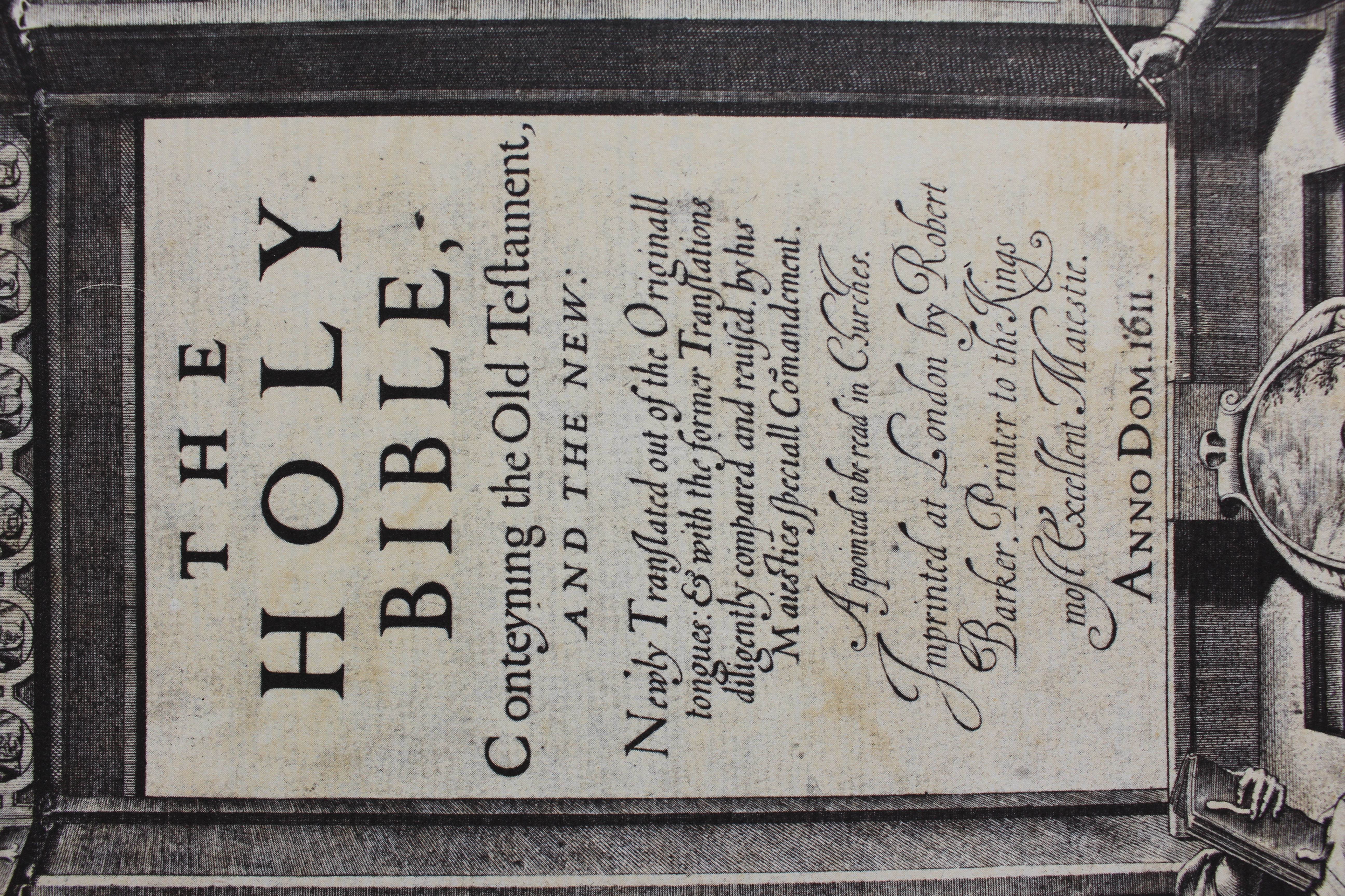 Facsimile of the 1611 King James Bible