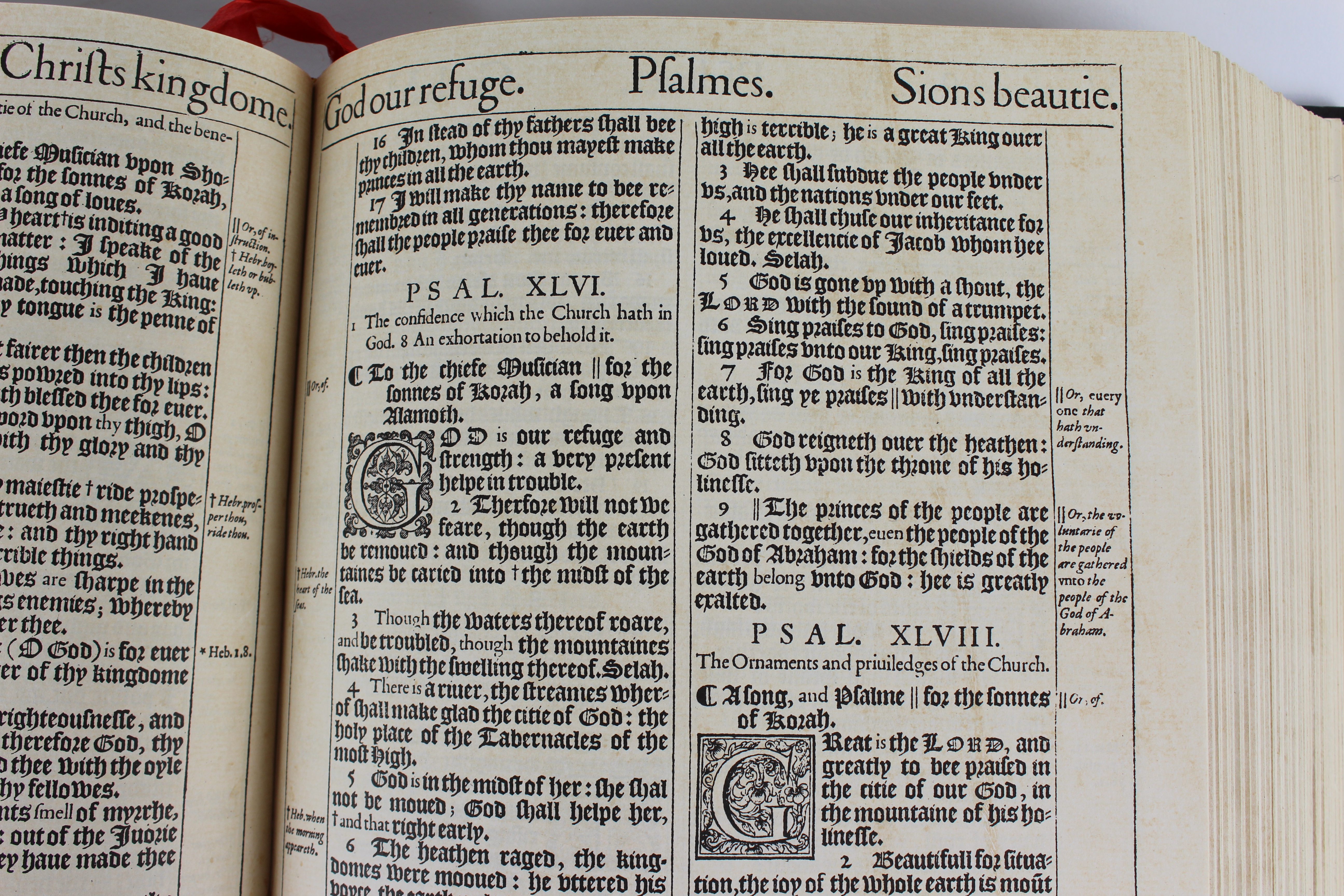 Facsimile of the 1611 King James Bible