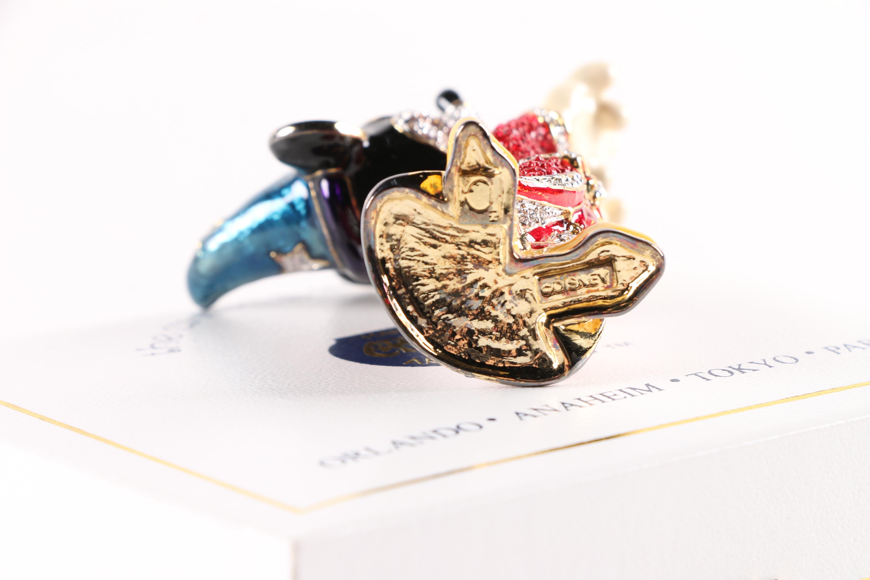 Arribas Collection Swarovski Jeweled "Sorcerer's Apprentice" Mickey Mouse