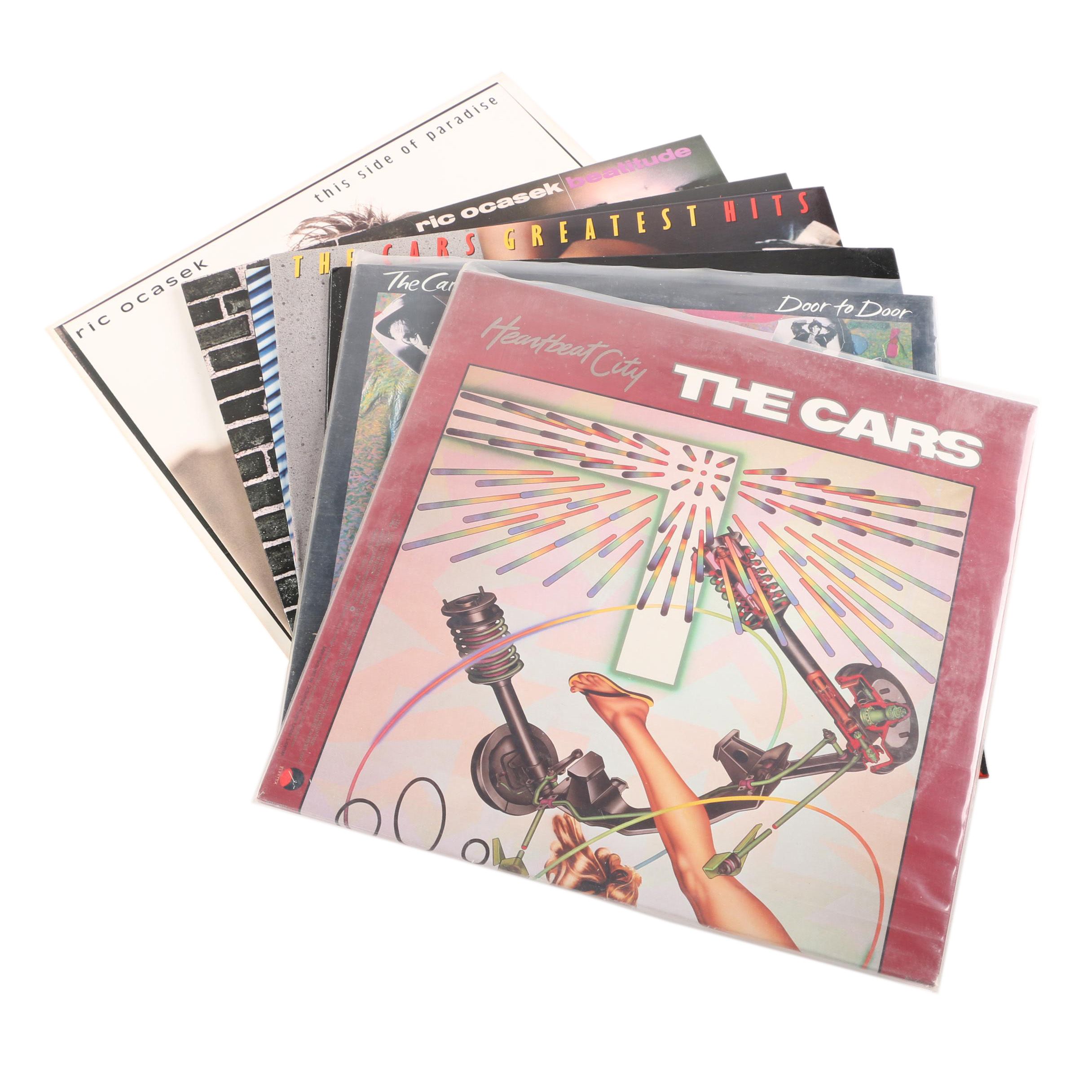The Cars, Benjamin Orr, and Ric Ocasek Records Including "Heartbeat City"