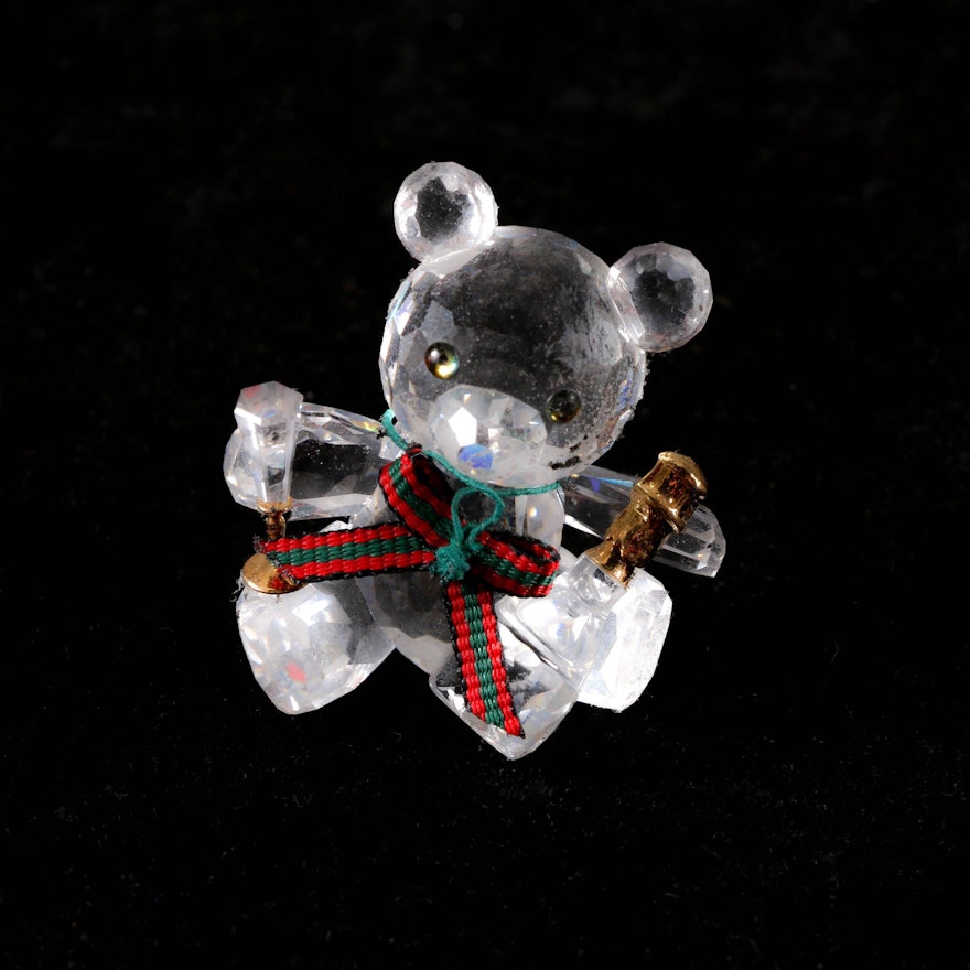 Swarovski Crystal Kris Bear "Celebration" Figurine